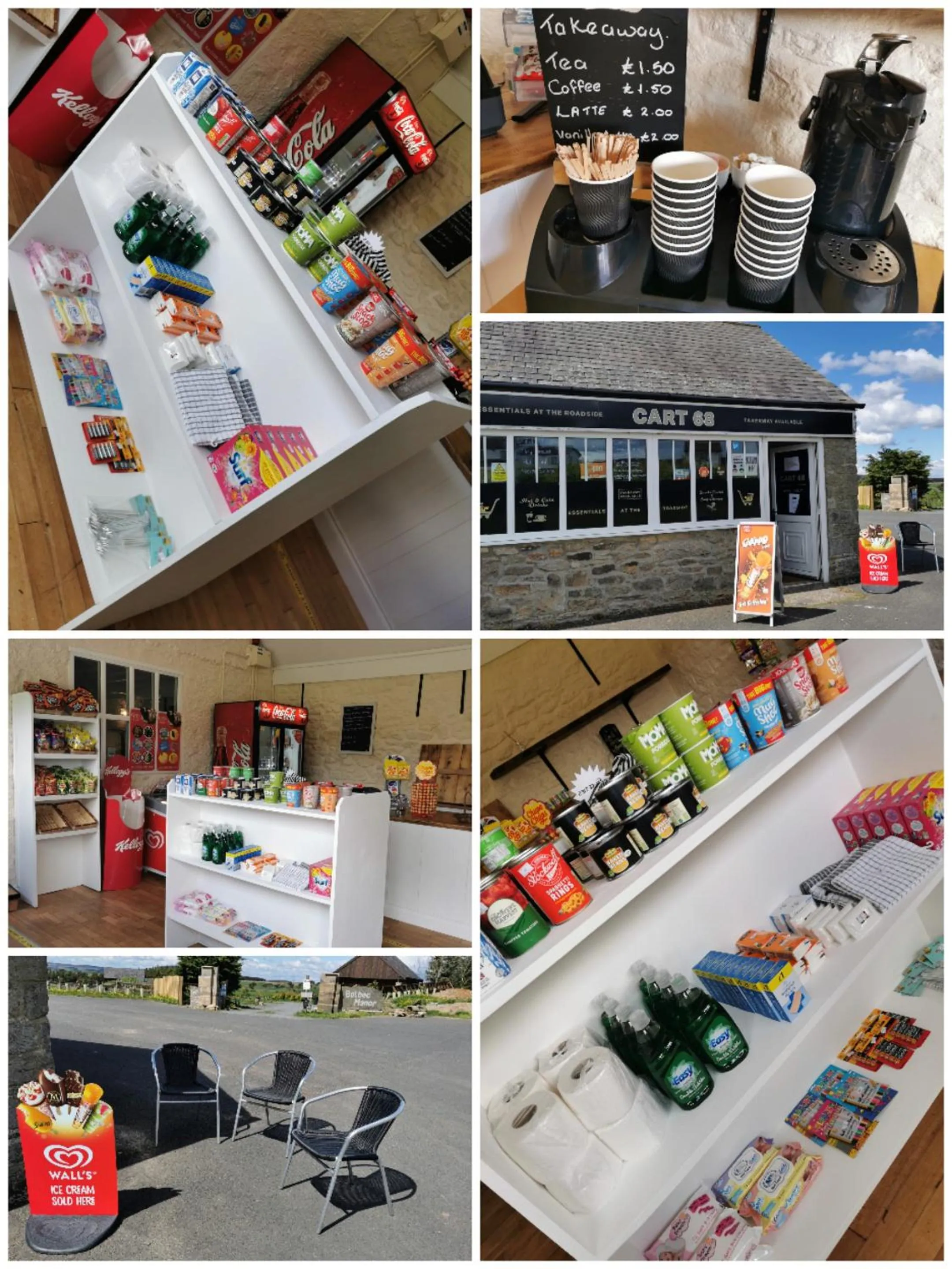 On-site shops in The Manor House Inn