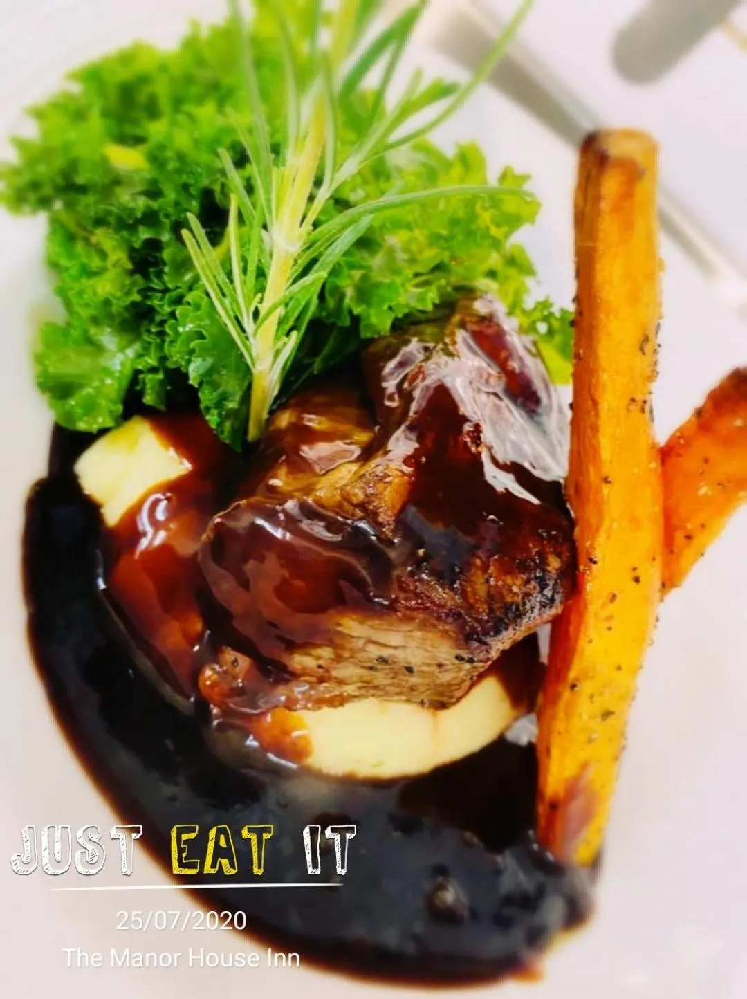 Food in The Manor House Inn