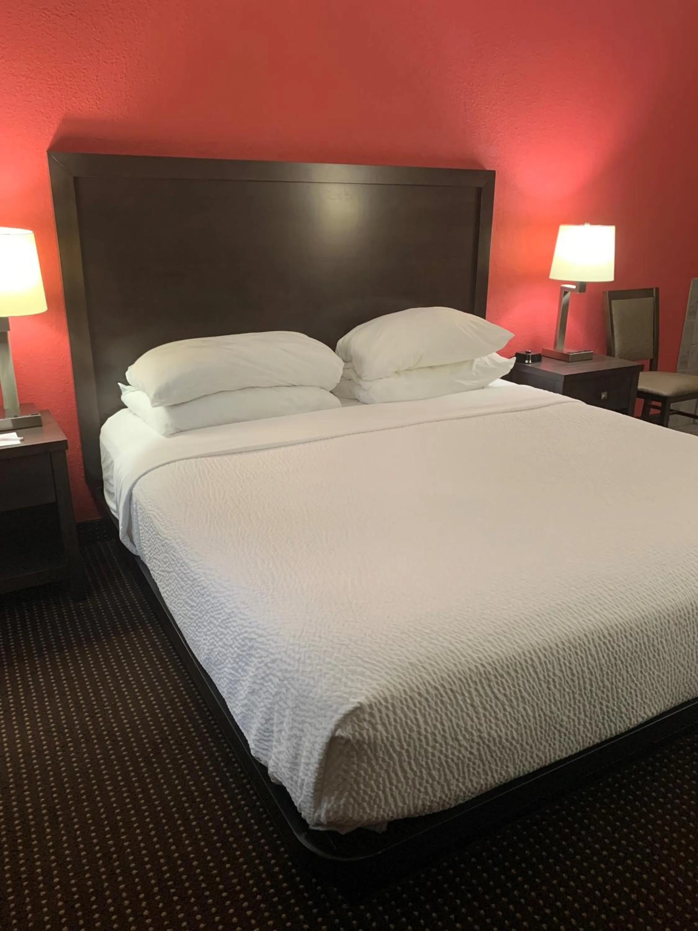 Bedroom, Bed in Ramada by Wyndham Hancock Waterfront