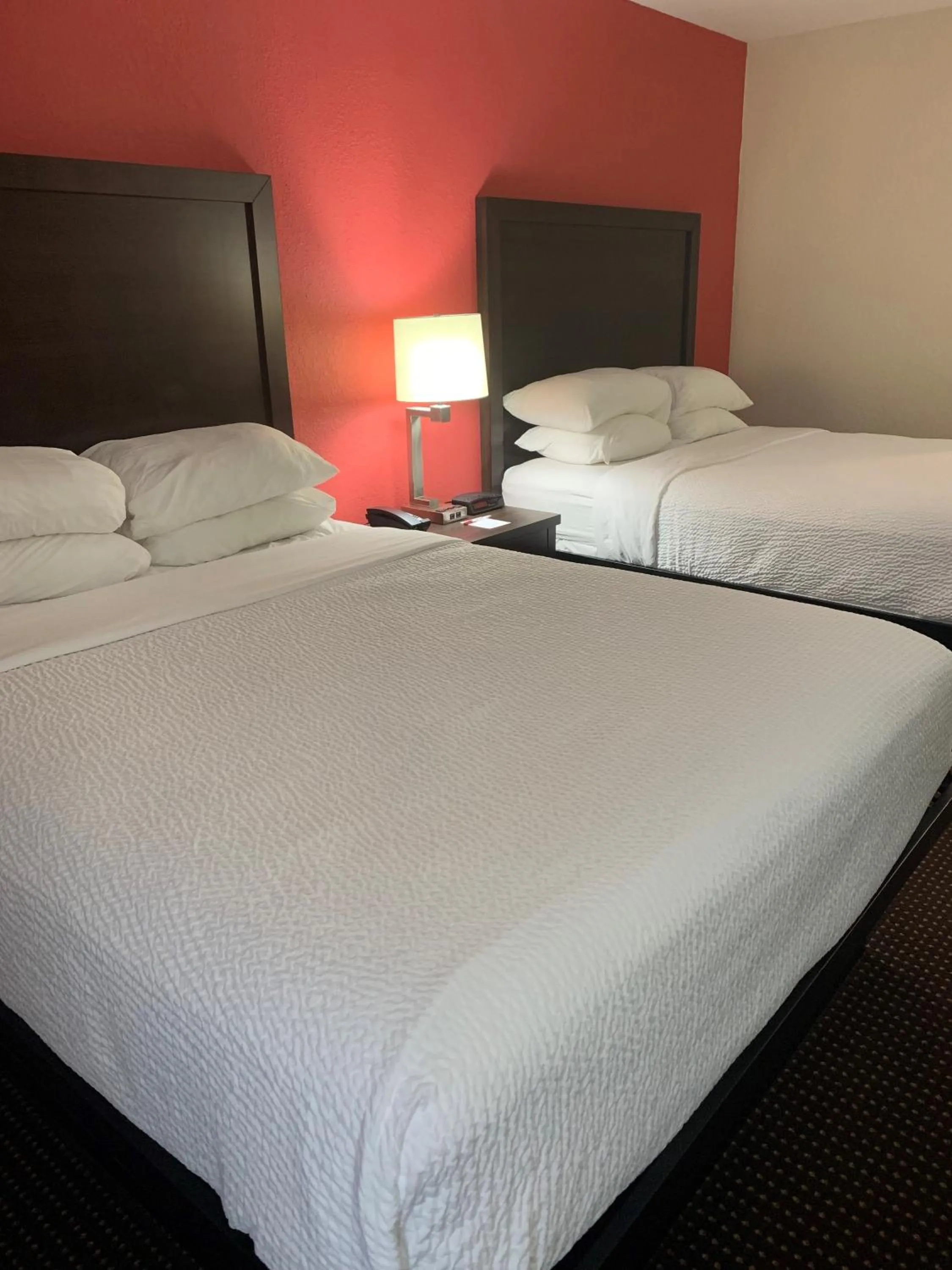 Bedroom, Bed in Ramada by Wyndham Hancock Waterfront