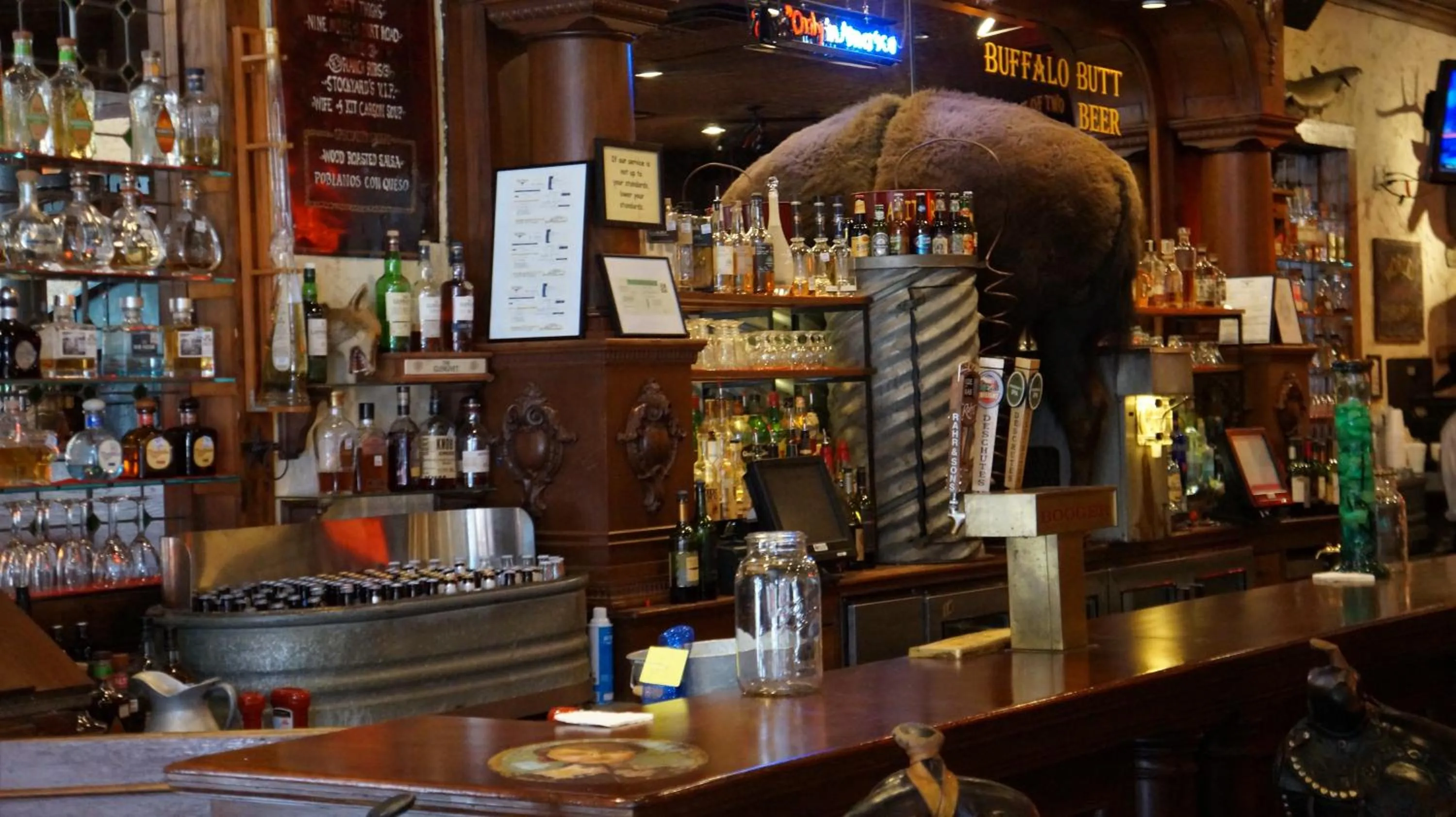 Lounge or bar in Stockyards Hotel