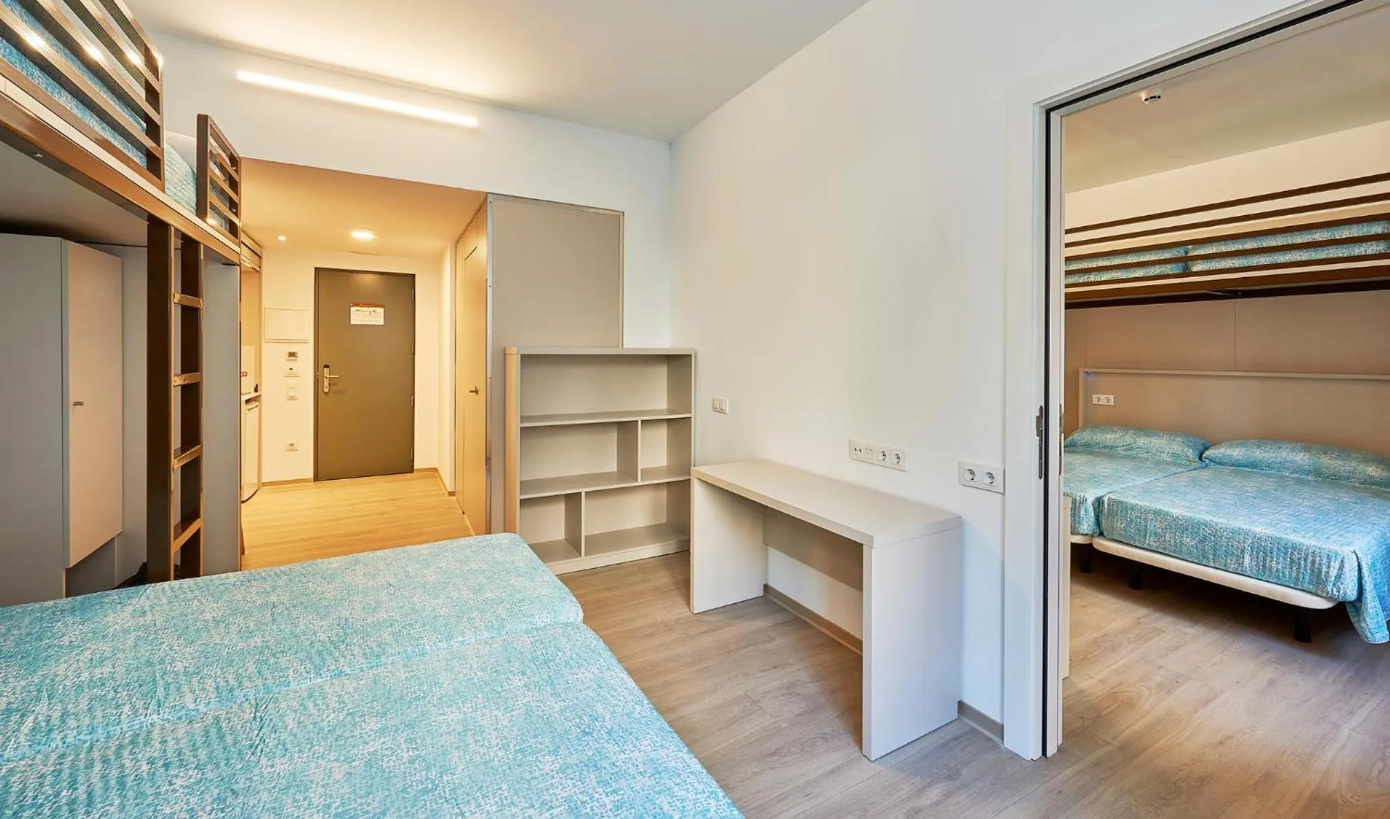 Bed in Alberg Abat Oliba