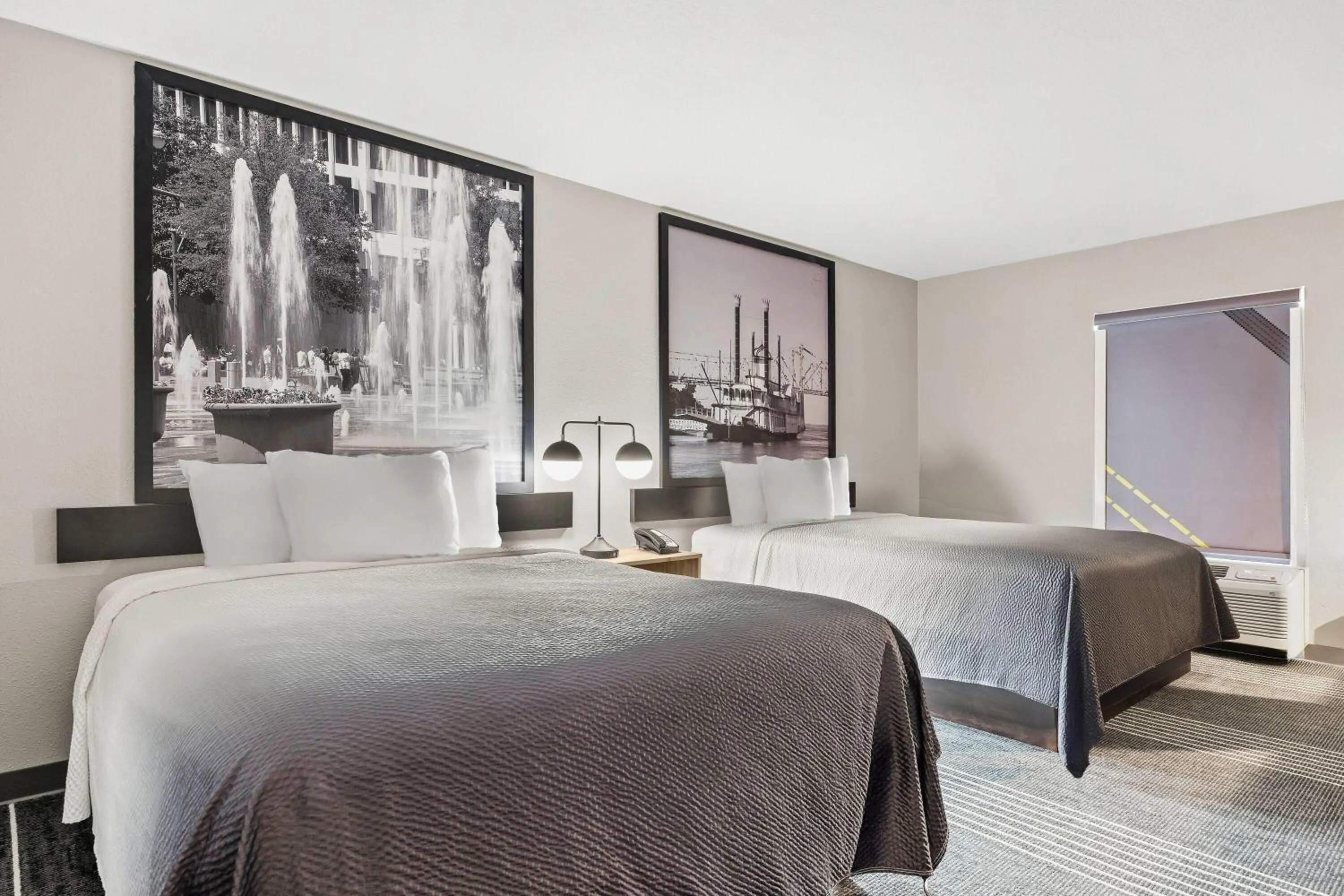 Bed in Super 8 by Wyndham Harrison AR