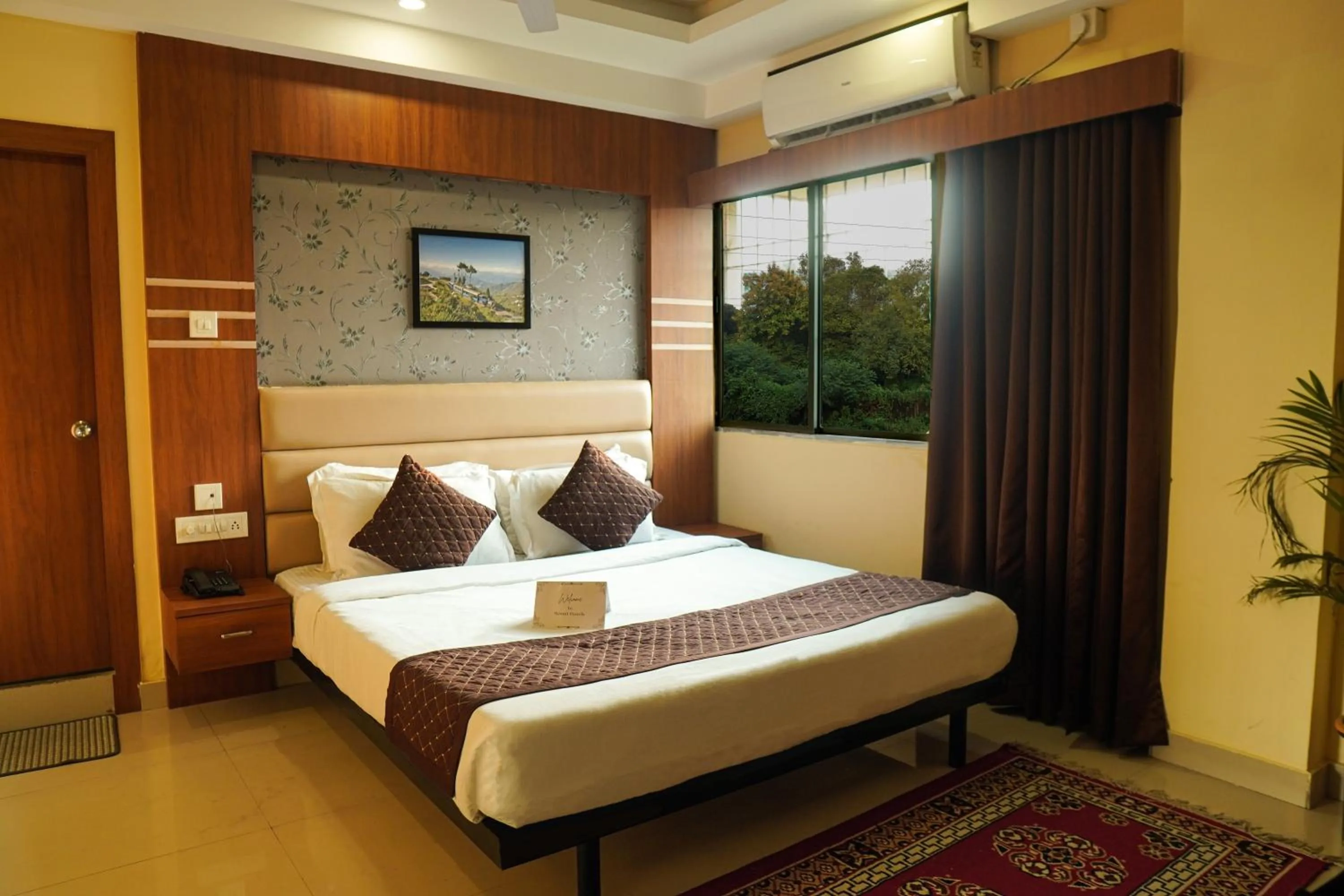 View (from property/room), Bed in Mount Amara Hotel & Spa, Siliguri