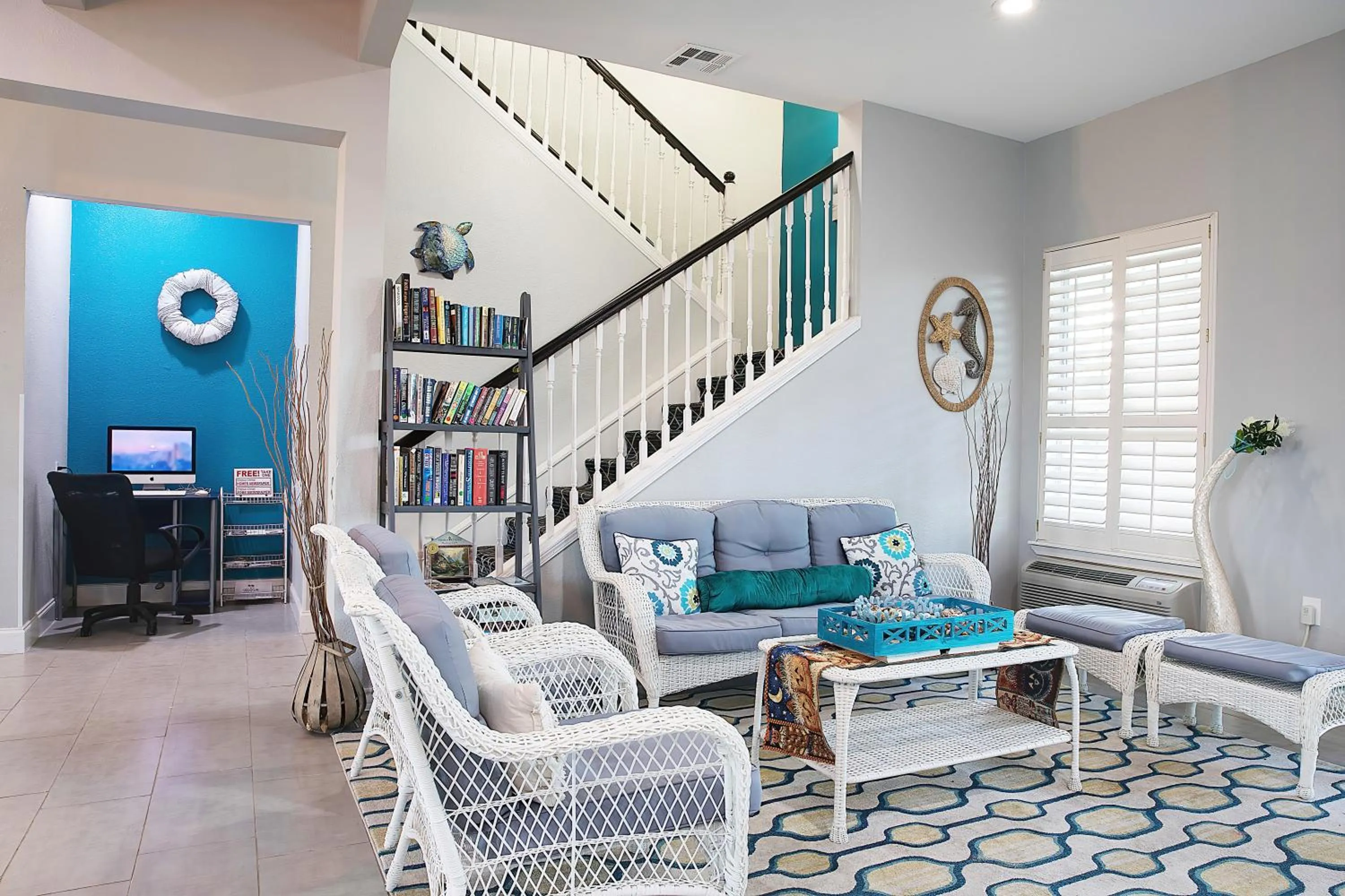 Seating area in Plantation Suites and Conference Center