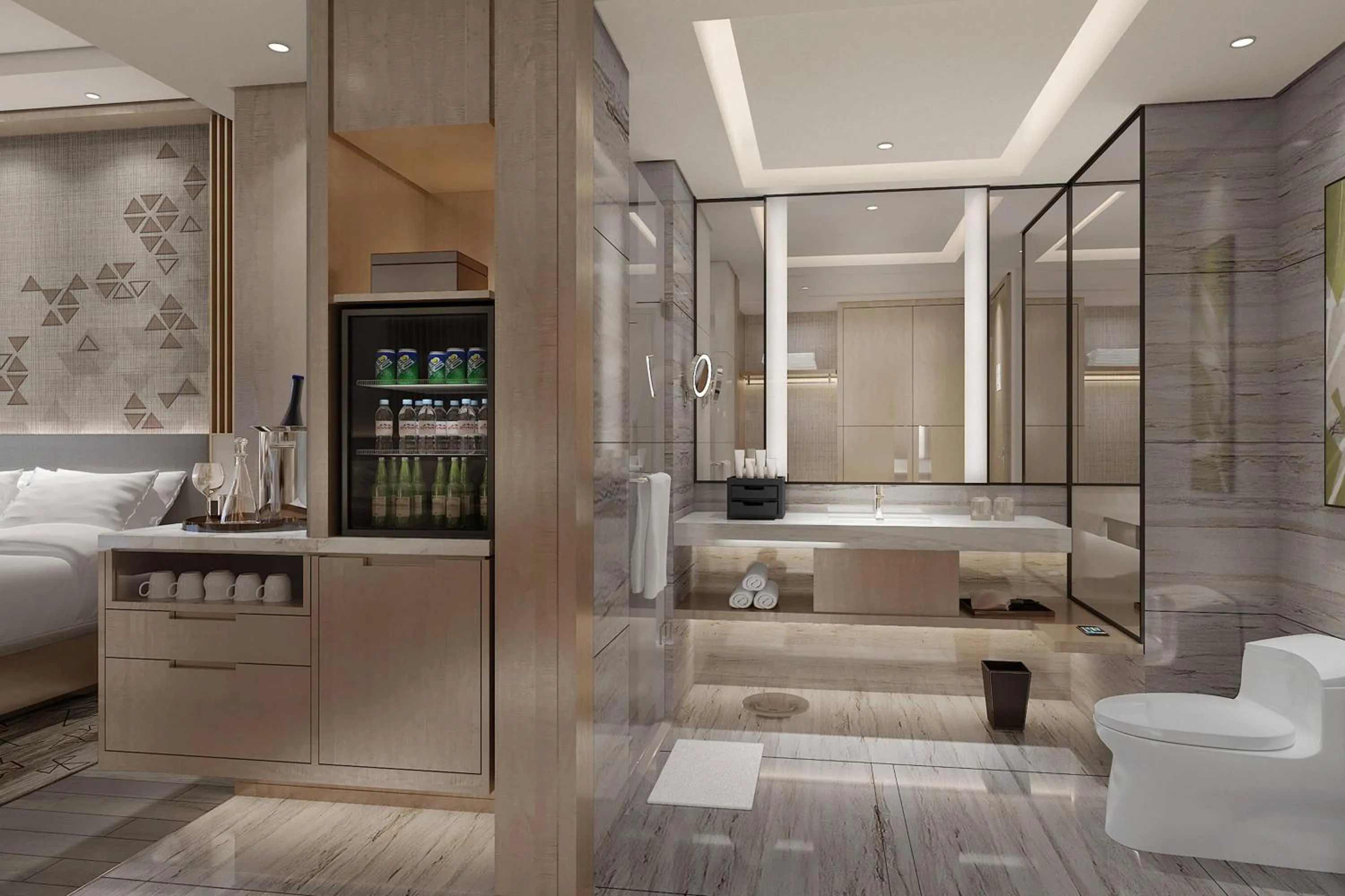 Photo of the whole room in Courtyard by Marriott Shanghai Songjiang