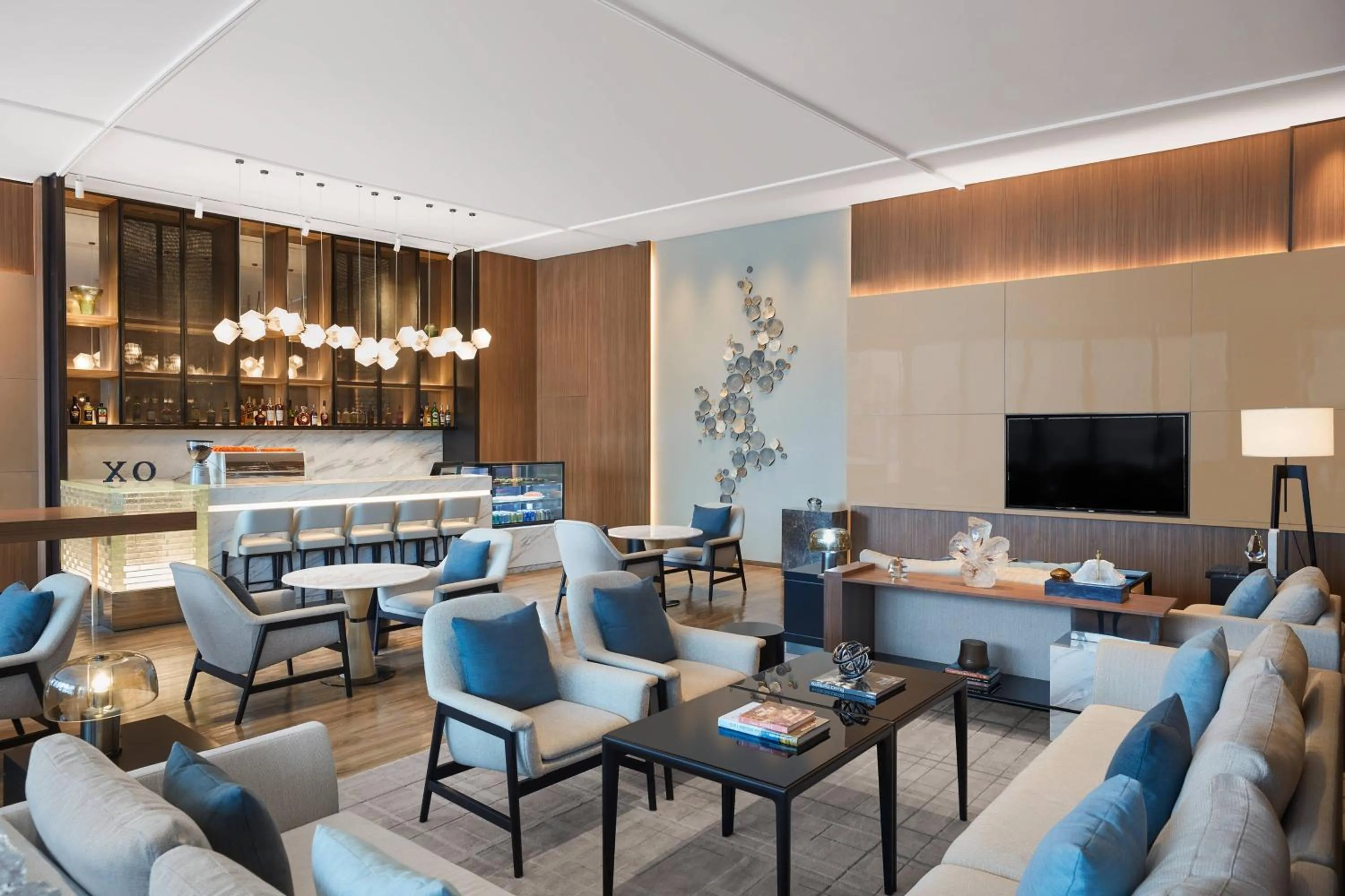 Lobby or reception in Courtyard by Marriott Shanghai Songjiang