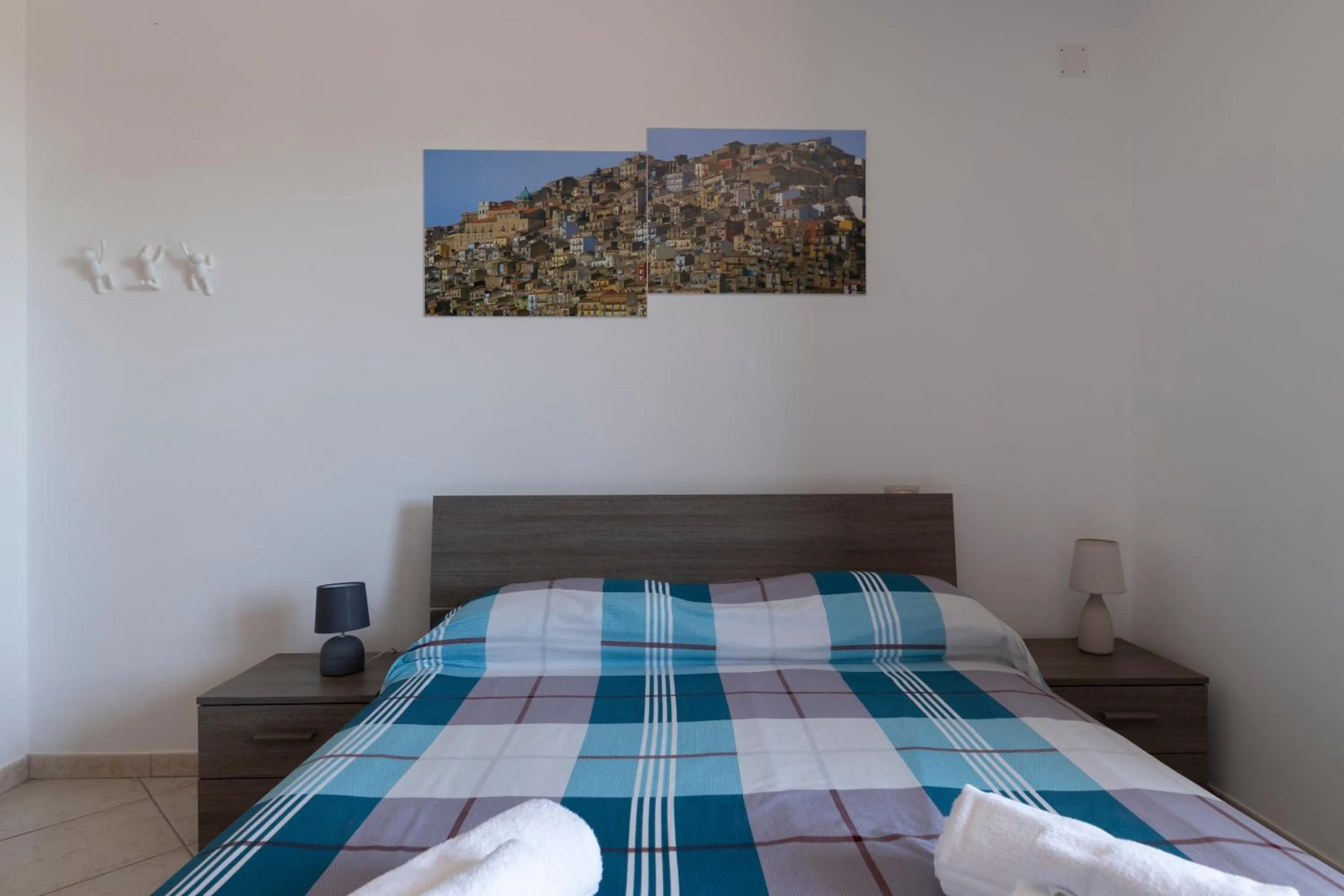 Bedroom, Bed in Villa Vulcano, tra l'Etna e il mare