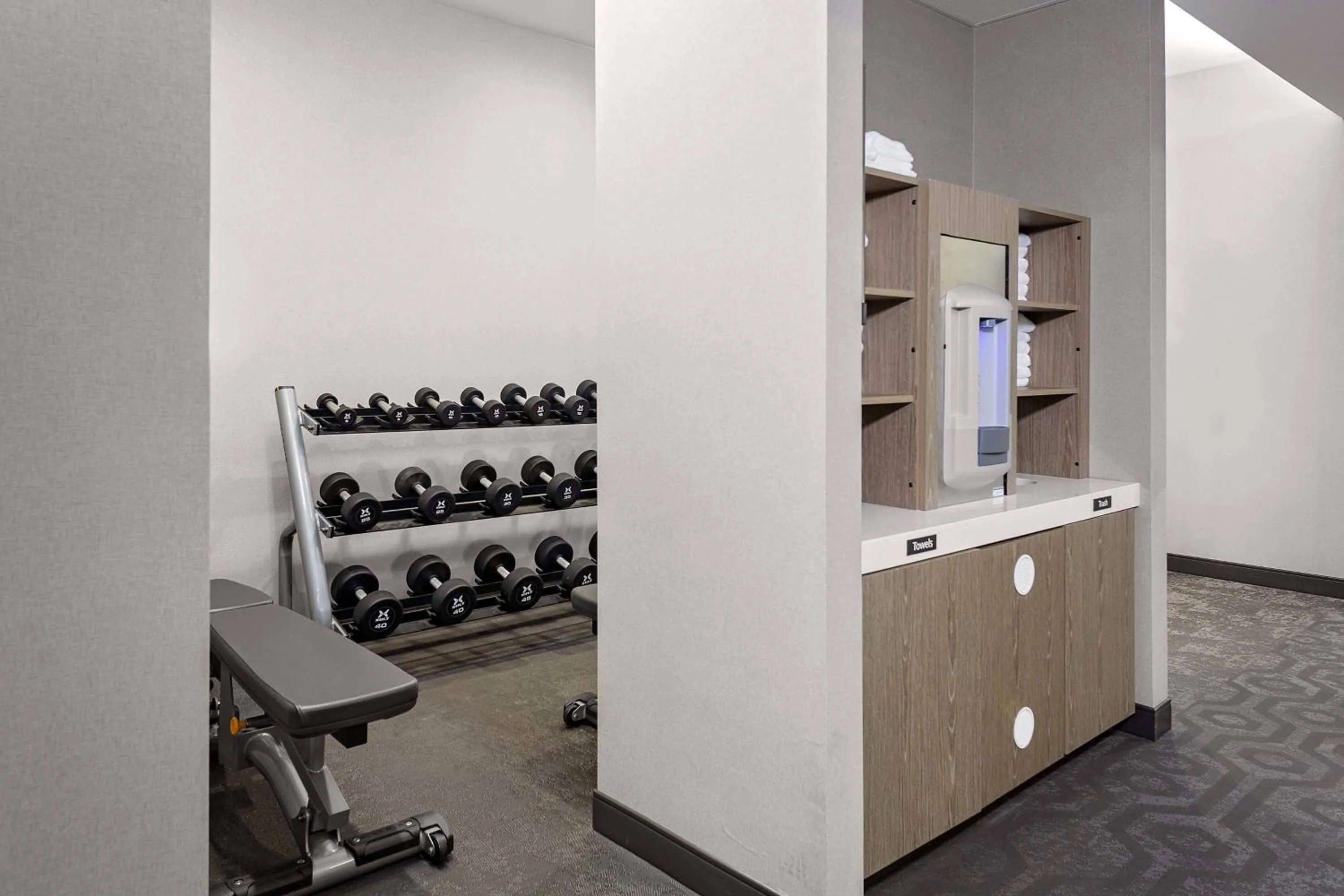 Fitness centre/facilities in Residence Inn by Marriott Tuscaloosa