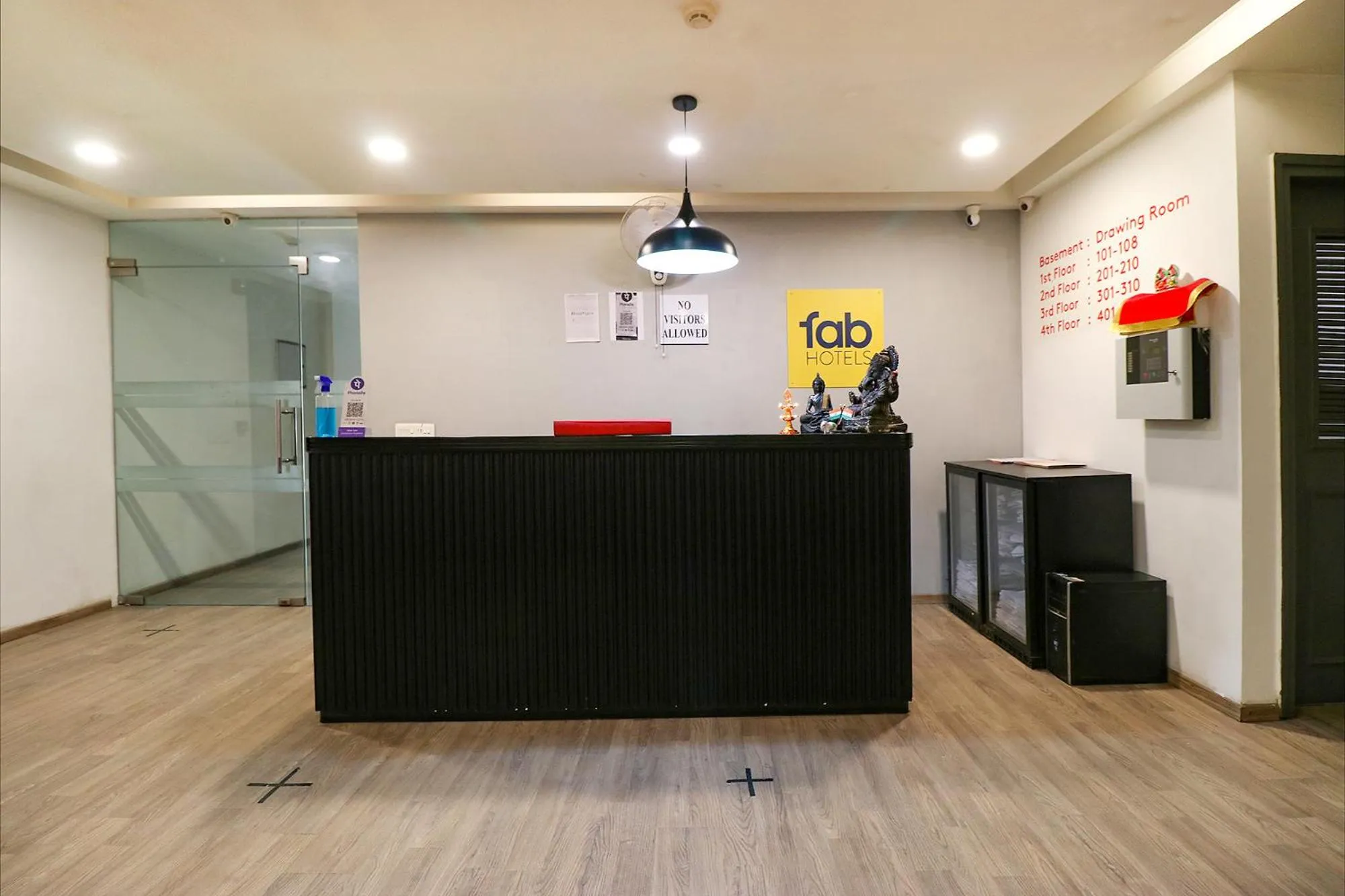 Lobby or reception in Via La Serene - Near Yamuna Sports Complex