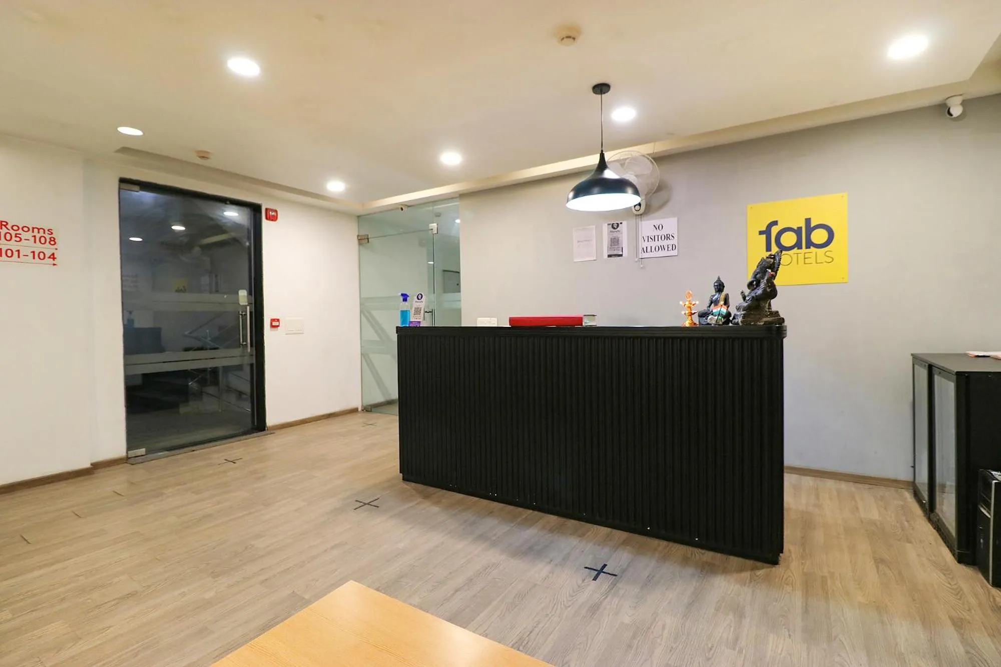Lobby or reception in Via La Serene - Near Yamuna Sports Complex