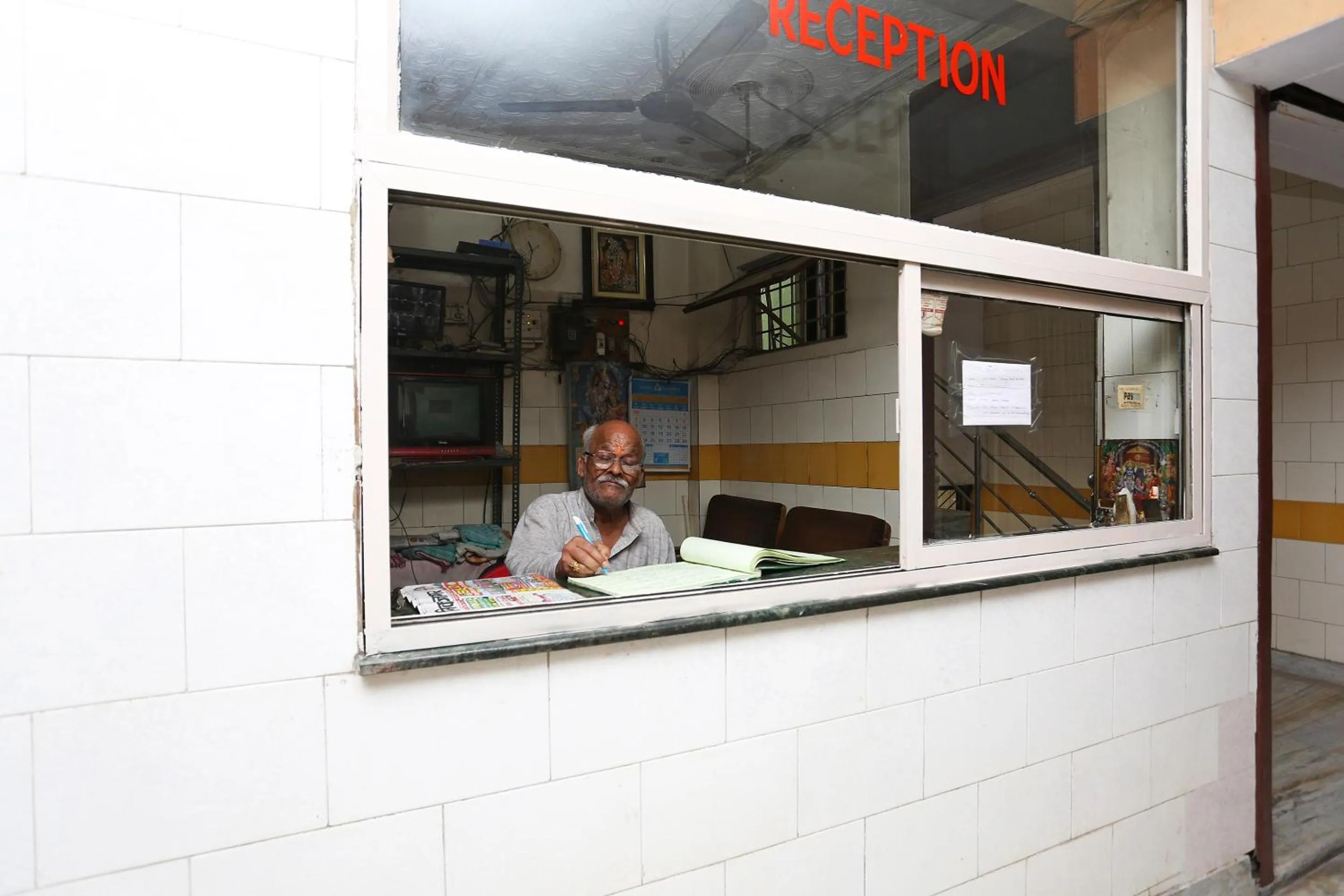 Lobby or reception in SPOT ON Hotel Anand Bhawan