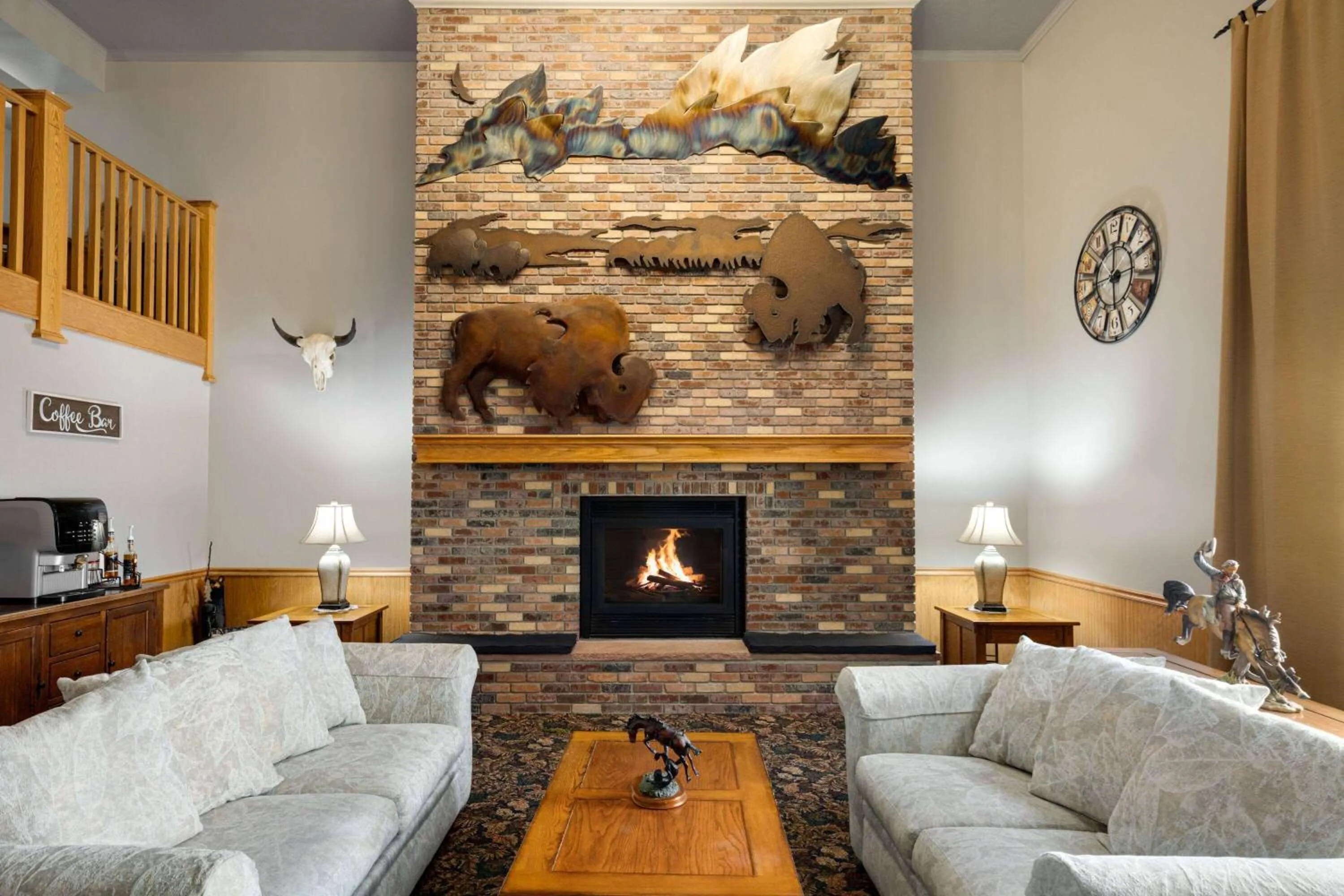 Lobby or reception in AmericInn by Wyndham Havre