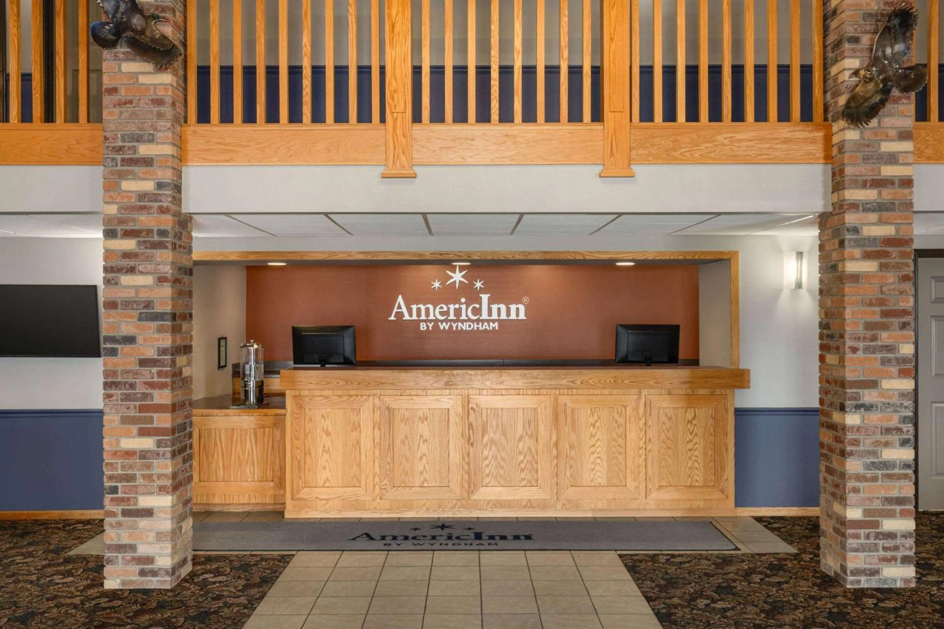 Lobby or reception in AmericInn by Wyndham Havre