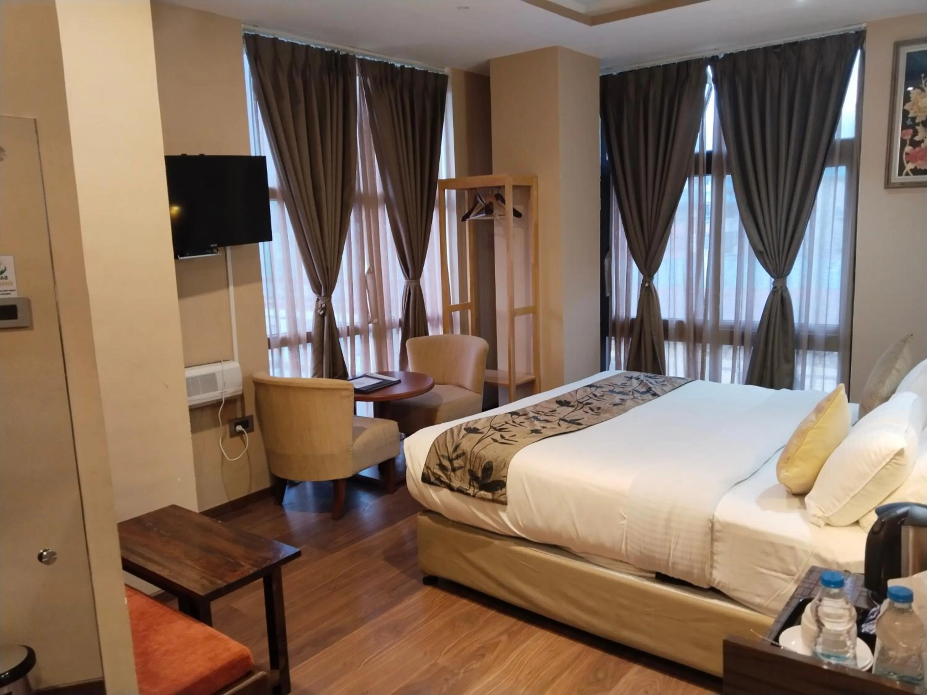 Photo of the whole room, Bed in Nirvana Inn