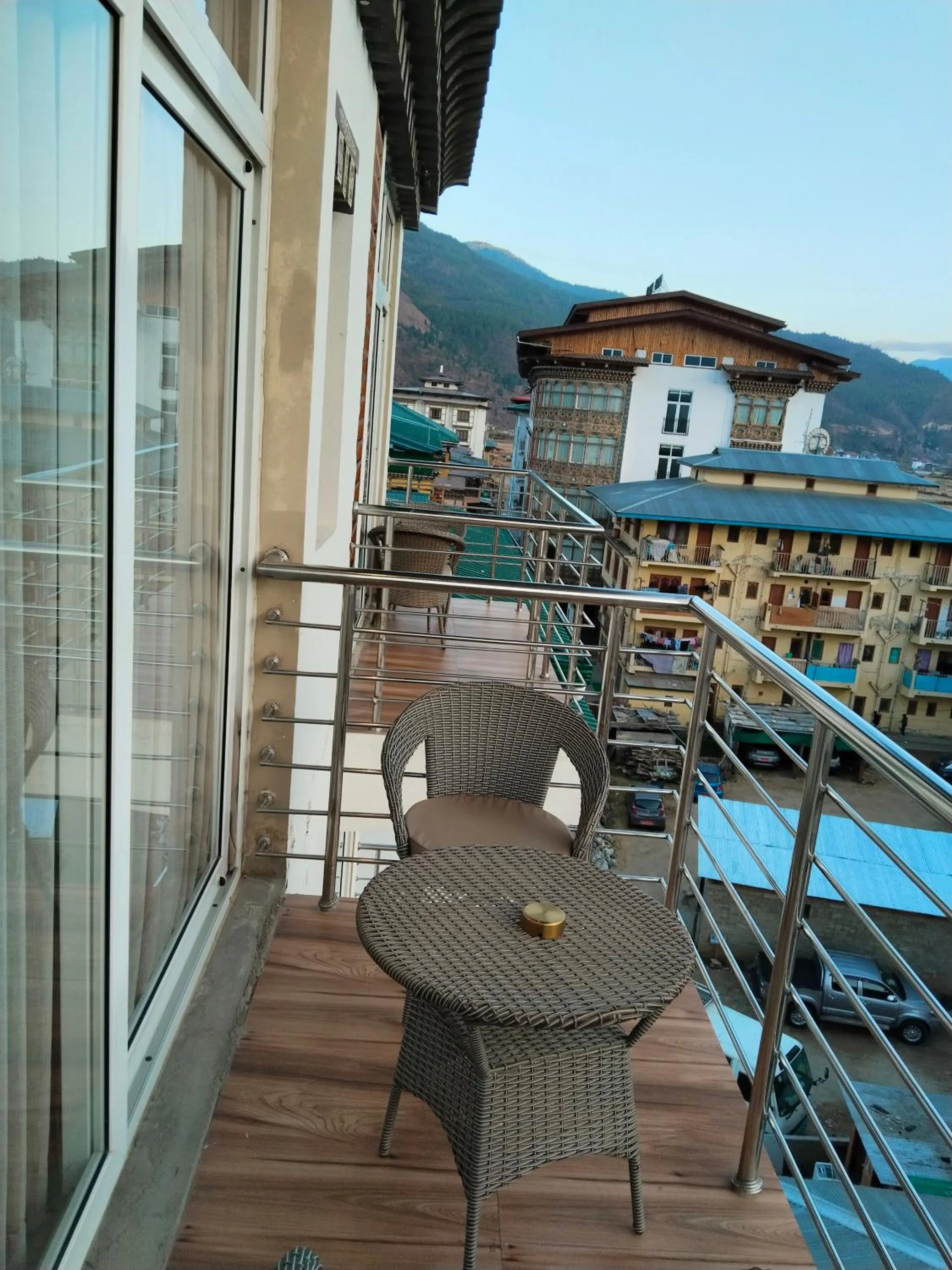 Balcony/Terrace in Nirvana Inn