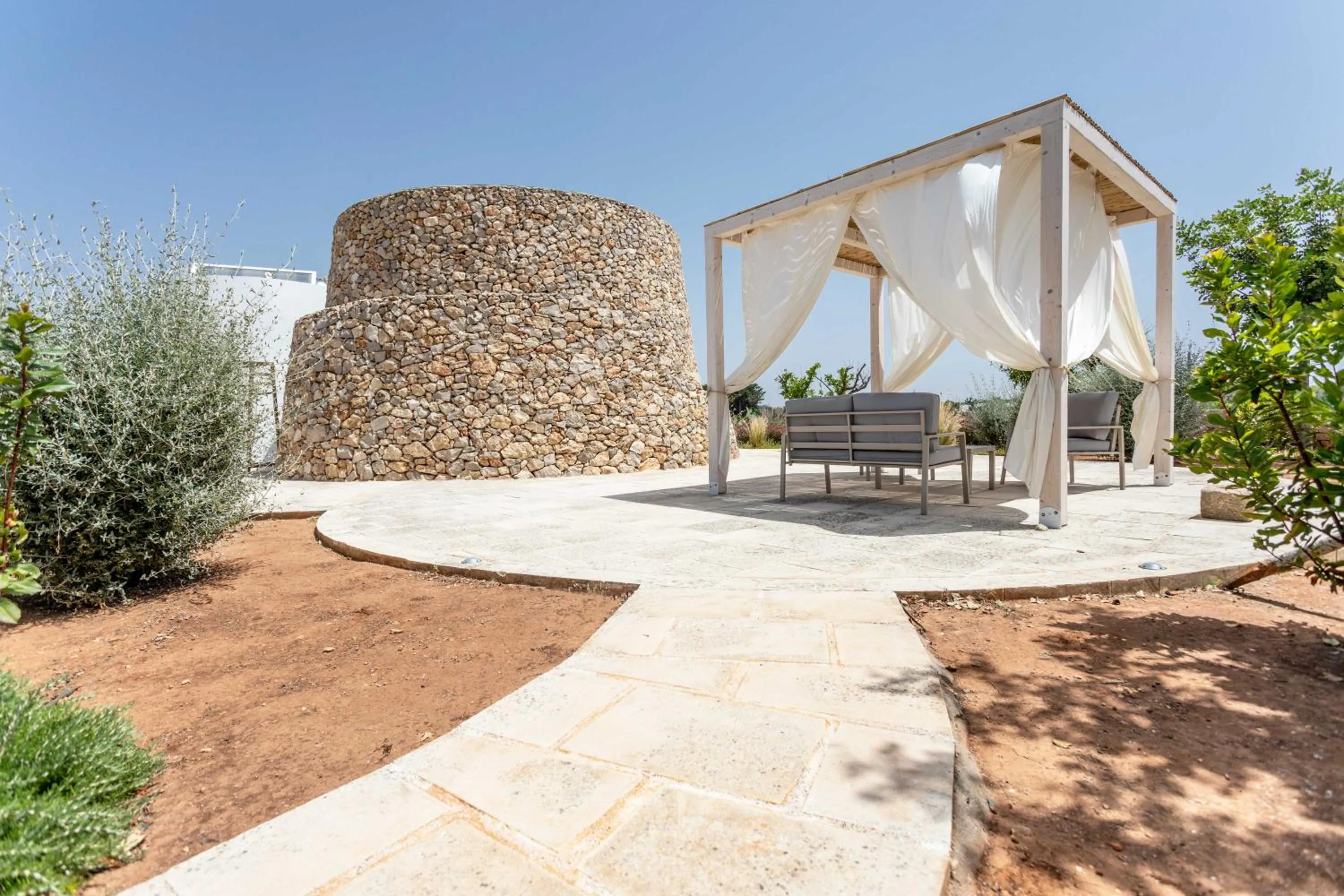 Patio in Palummare - Agri Hotel Relais