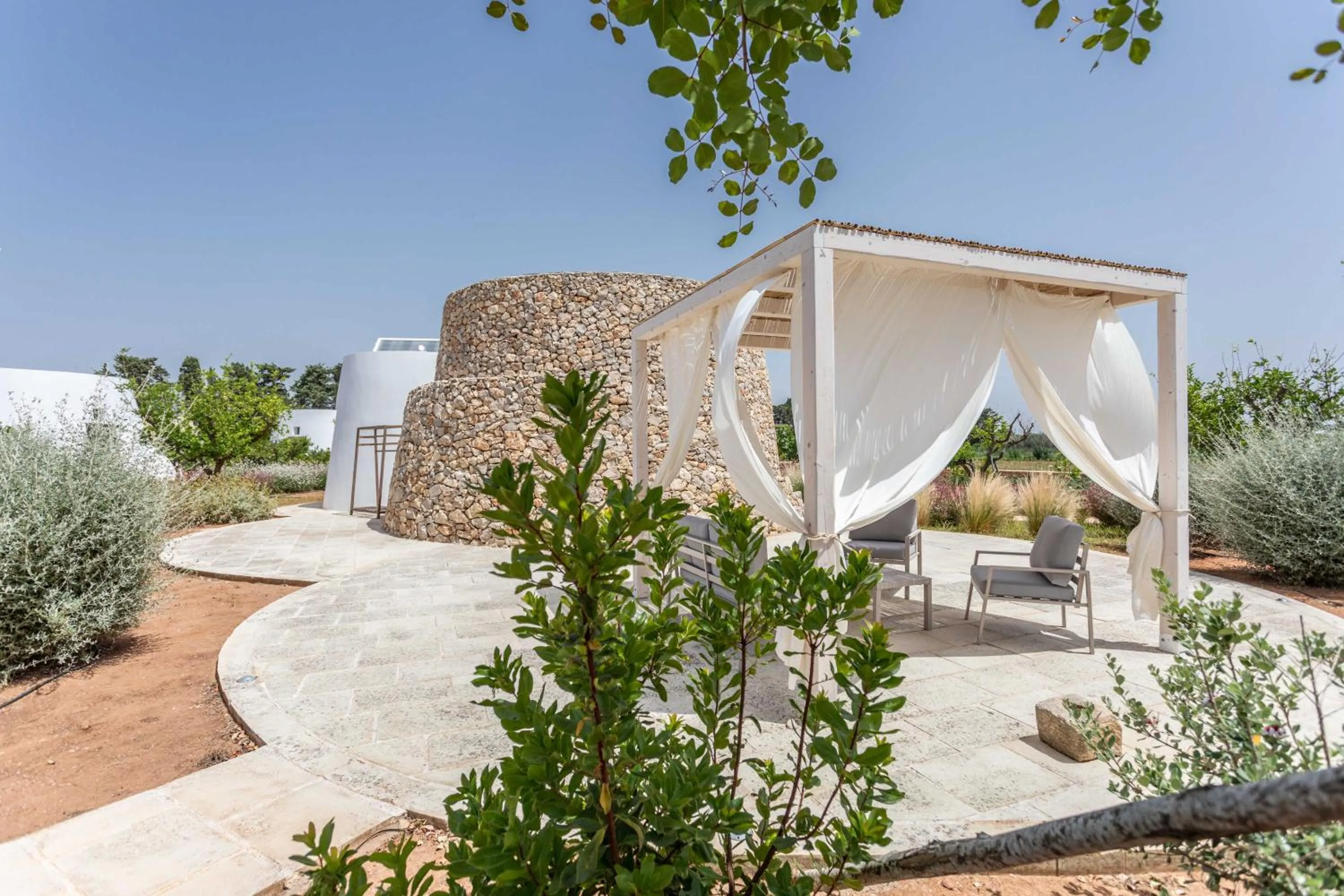 Patio in Palummare - Agri Hotel Relais