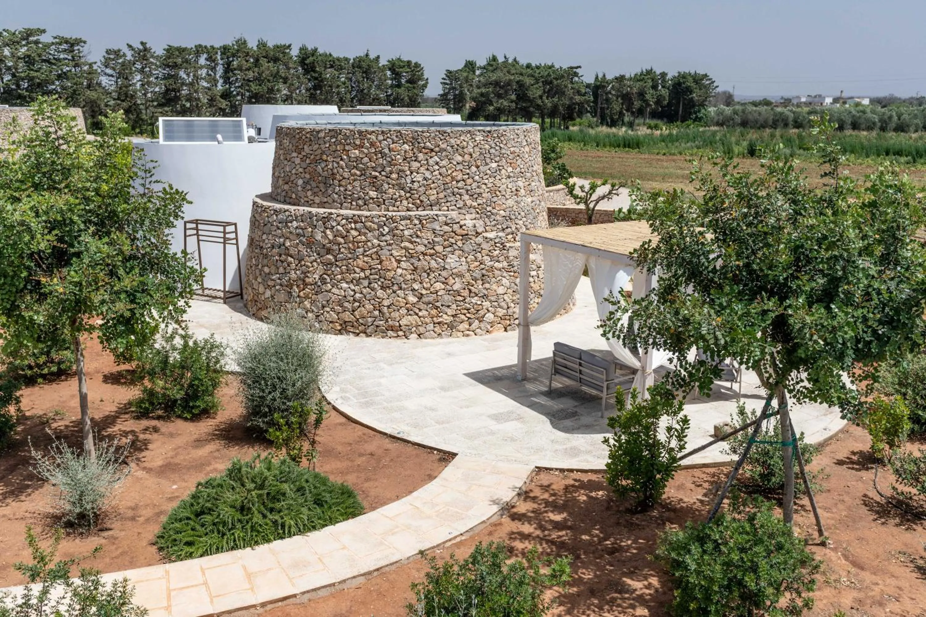 Bird's eye view in Palummare - Agri Hotel Relais