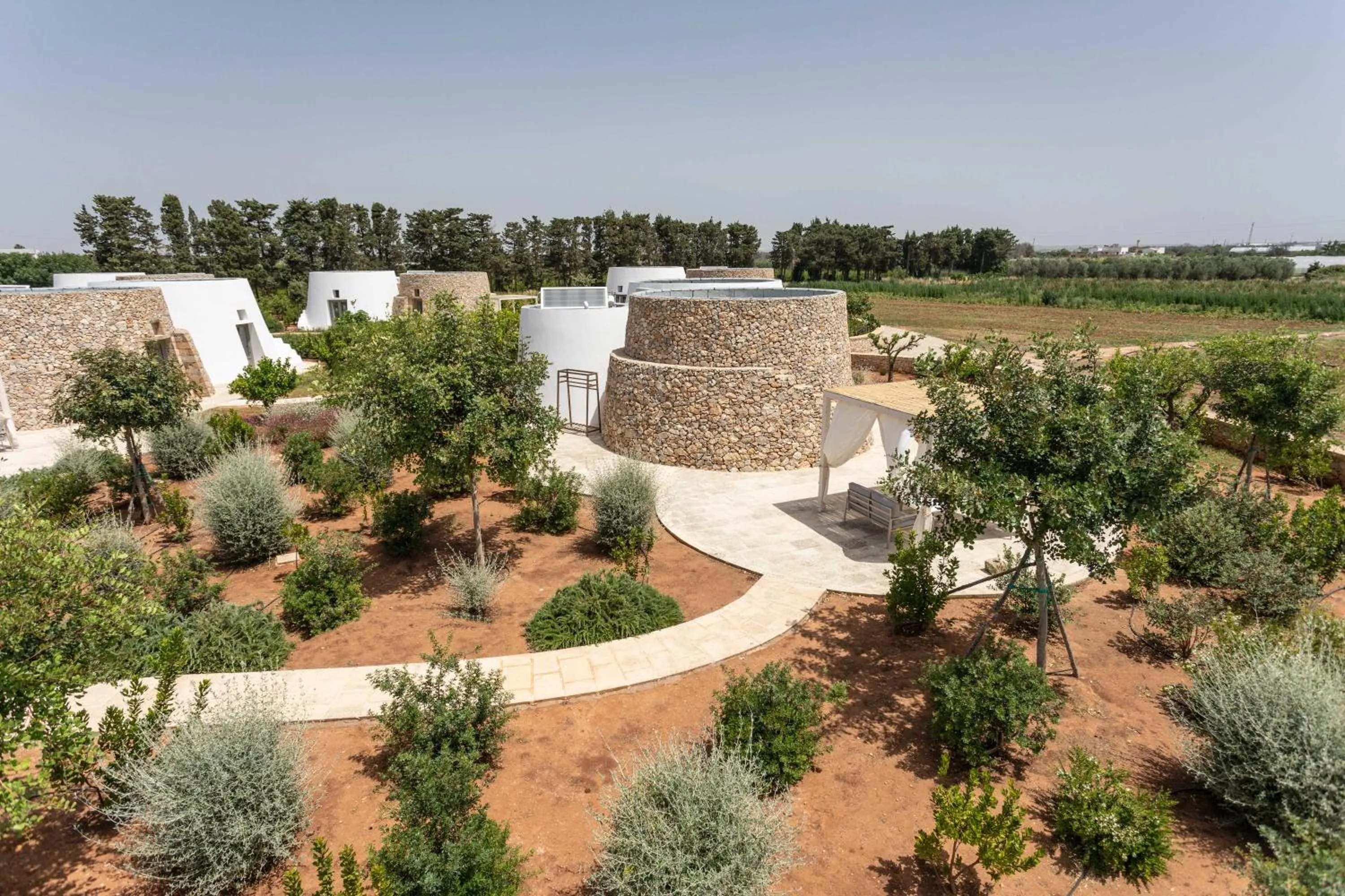 Bird's eye view in Palummare - Agri Hotel Relais