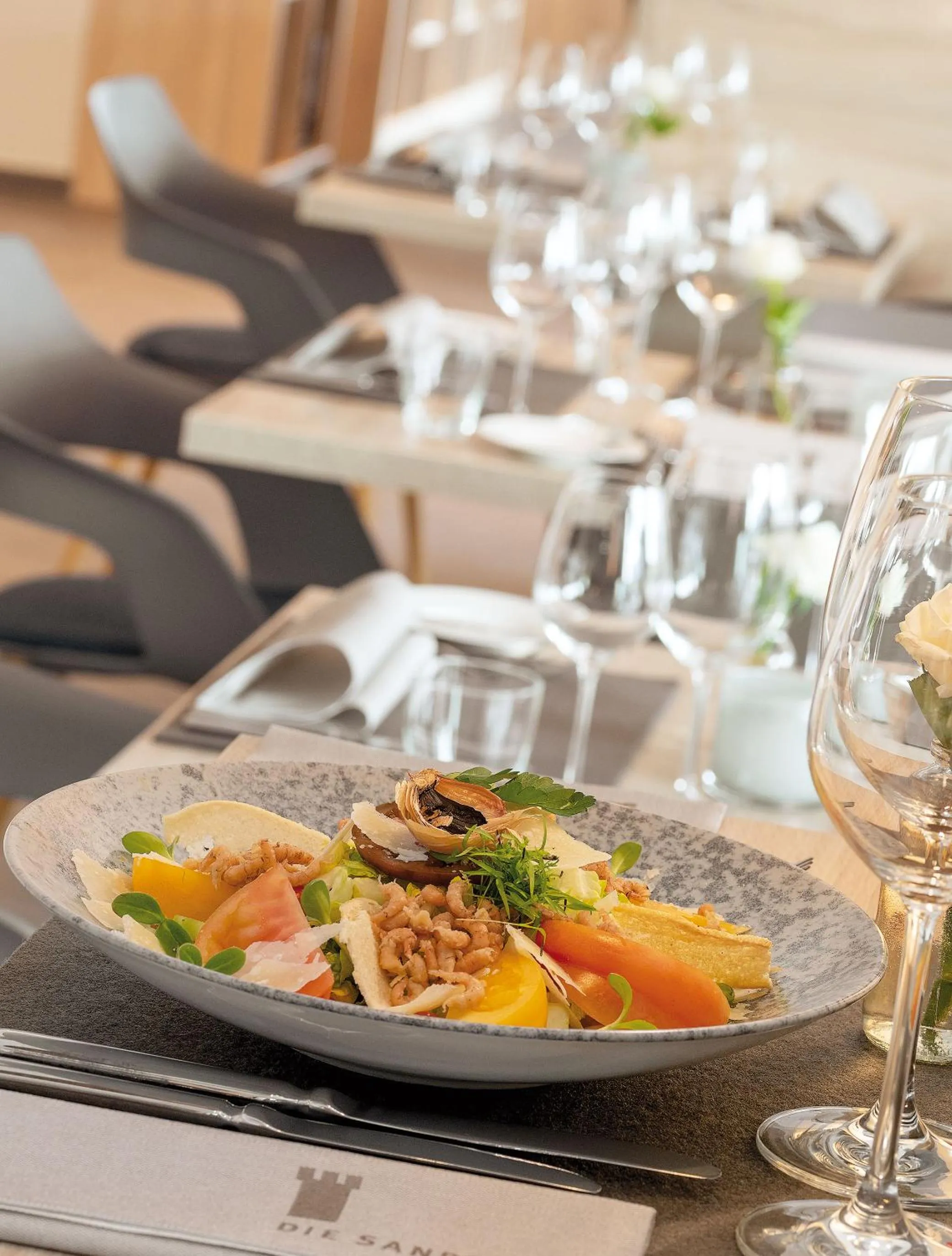 Food close-up in Die Sandburg