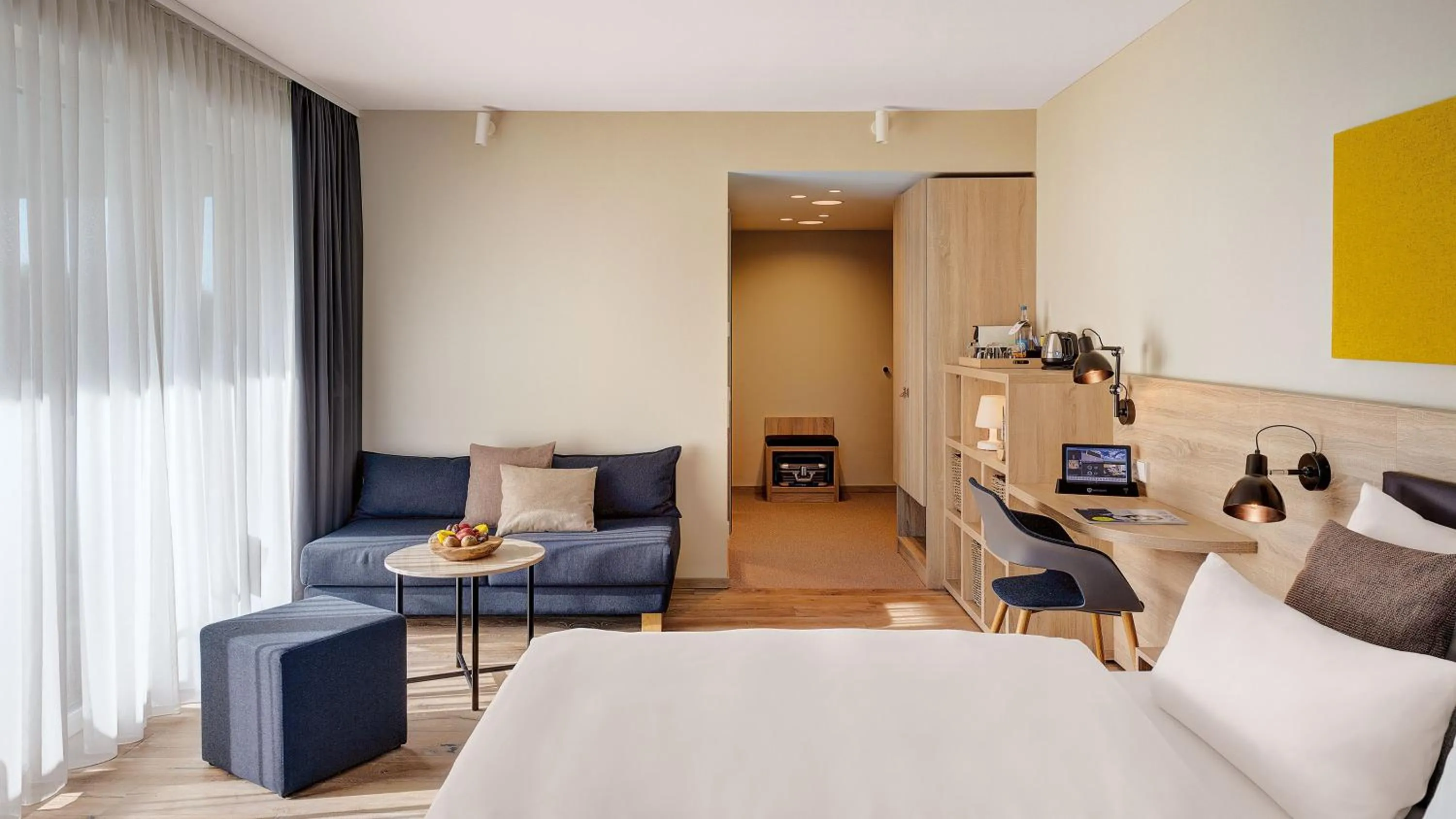 Living room in Die Sandburg