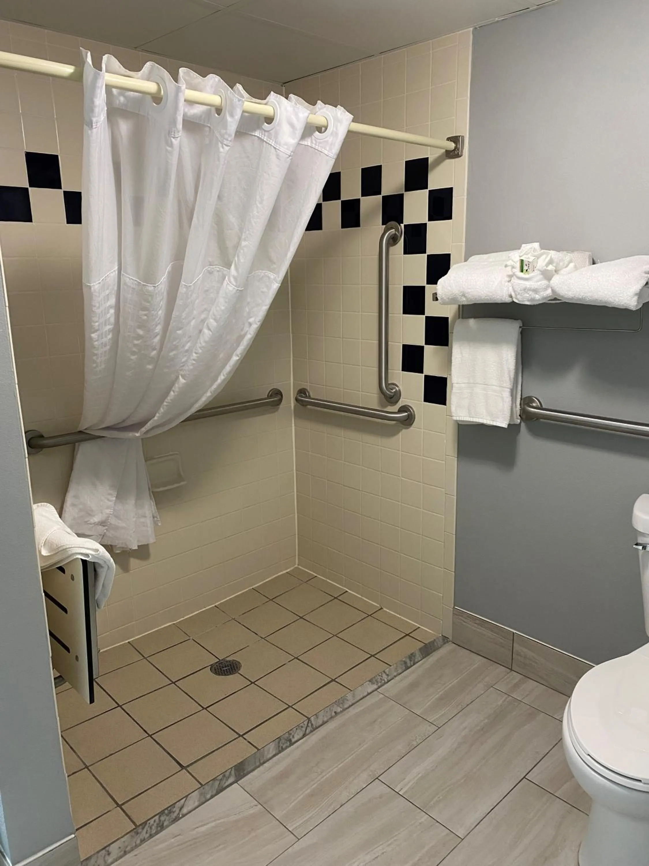 Bathroom in AmericInn by Wyndham Webster City