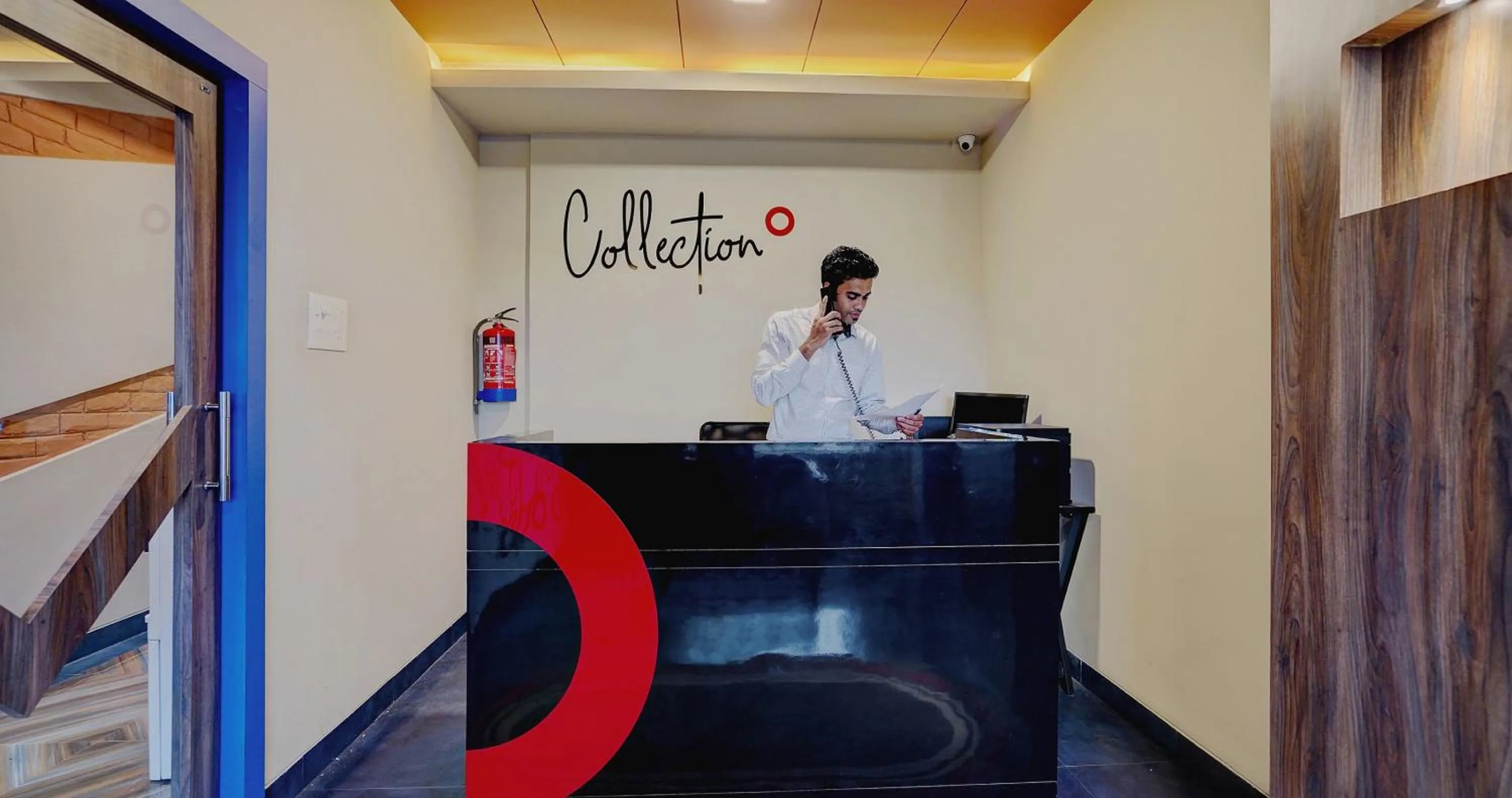 Lobby or reception in Super Collection O Kalinga Bapuji Nagar