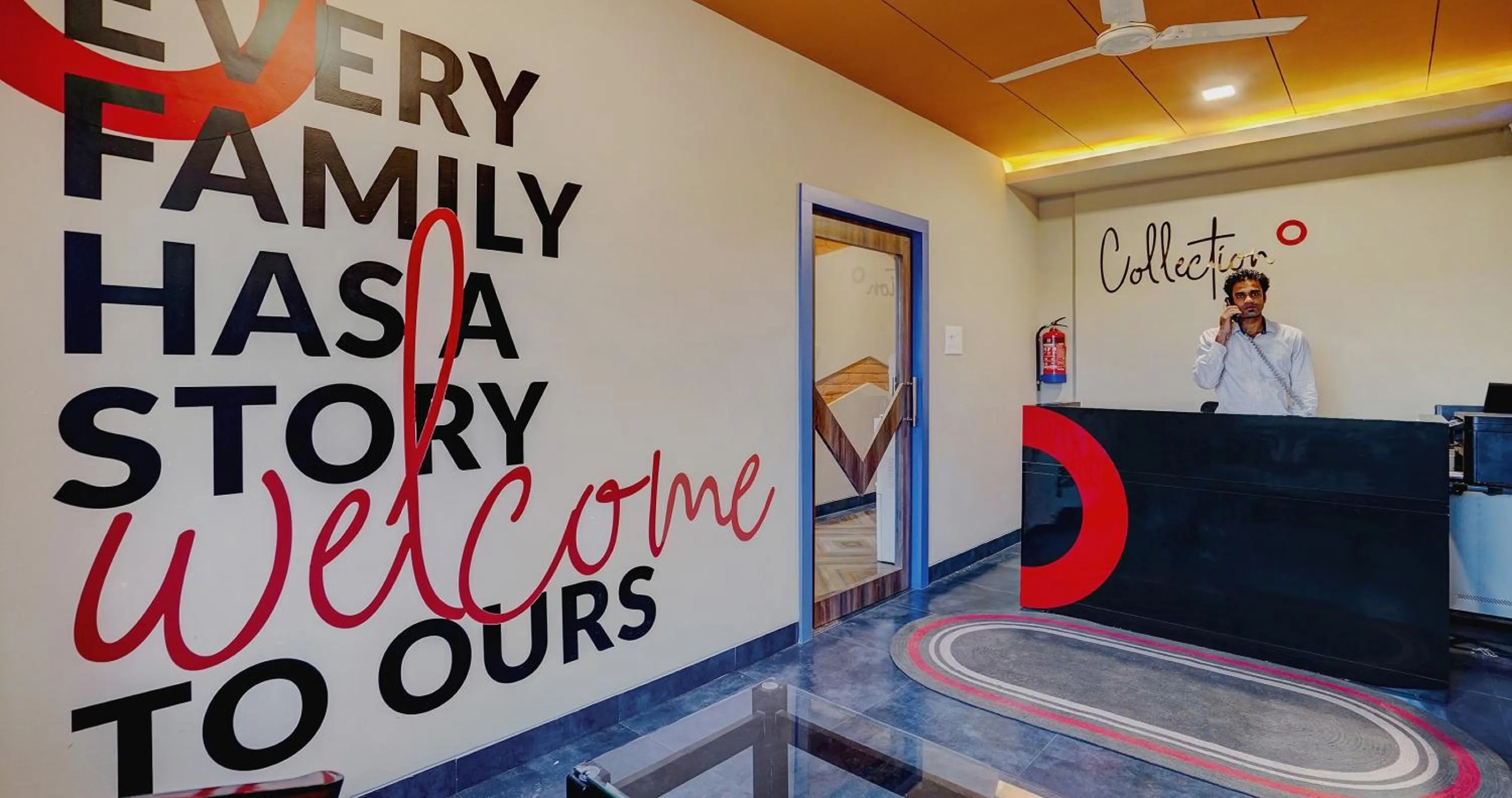 Lobby or reception in Super Collection O Kalinga Bapuji Nagar