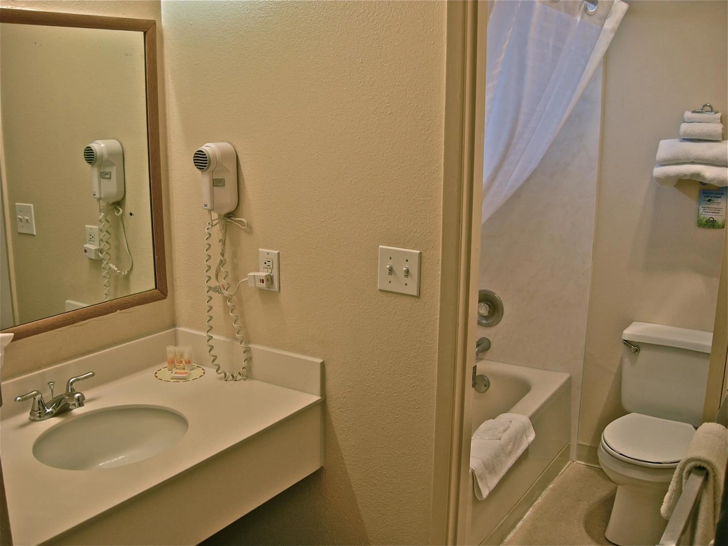 Shower in Days Inn by Wyndham Burns