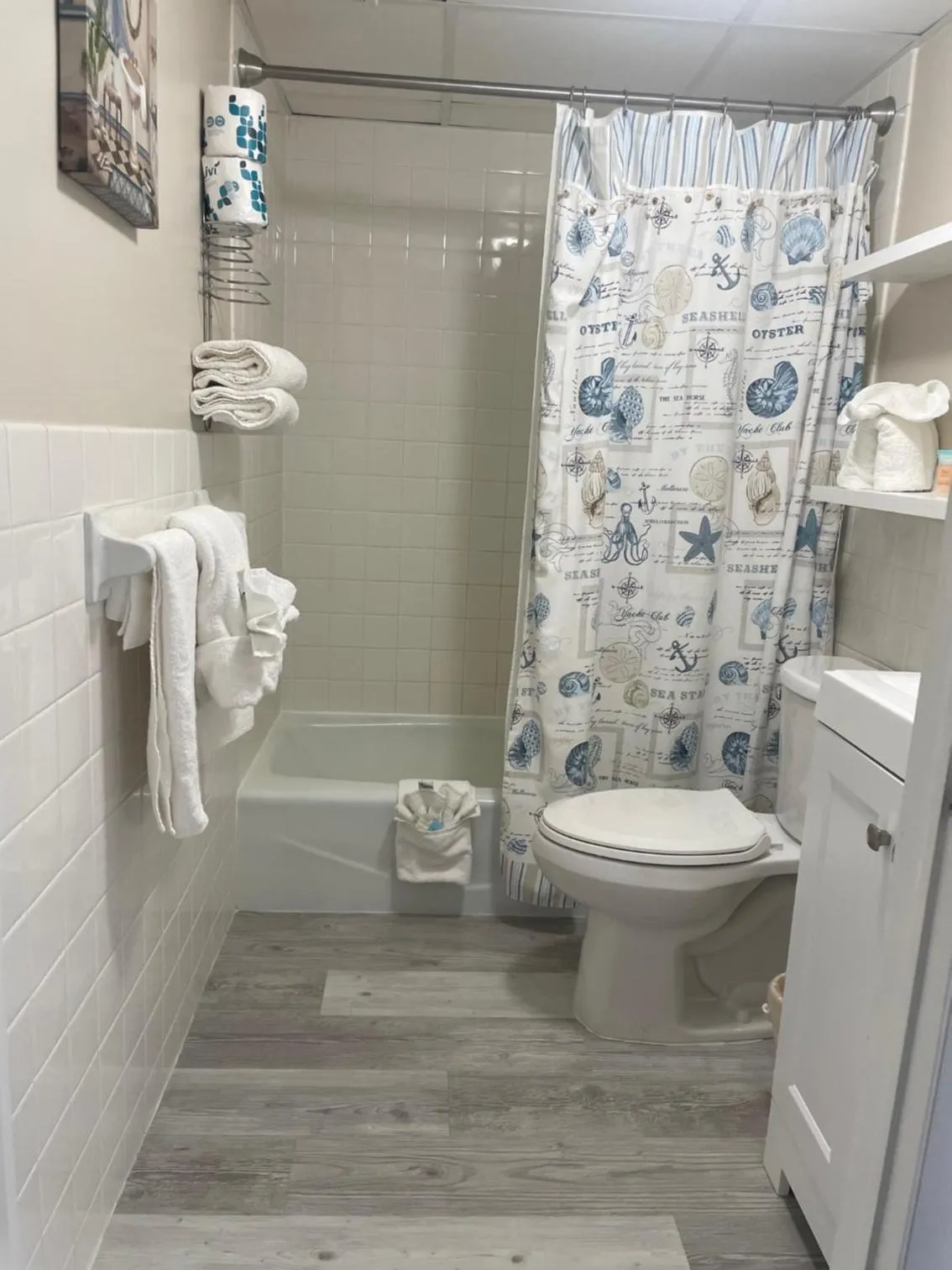 Shower in Acacia Beachfront Resort