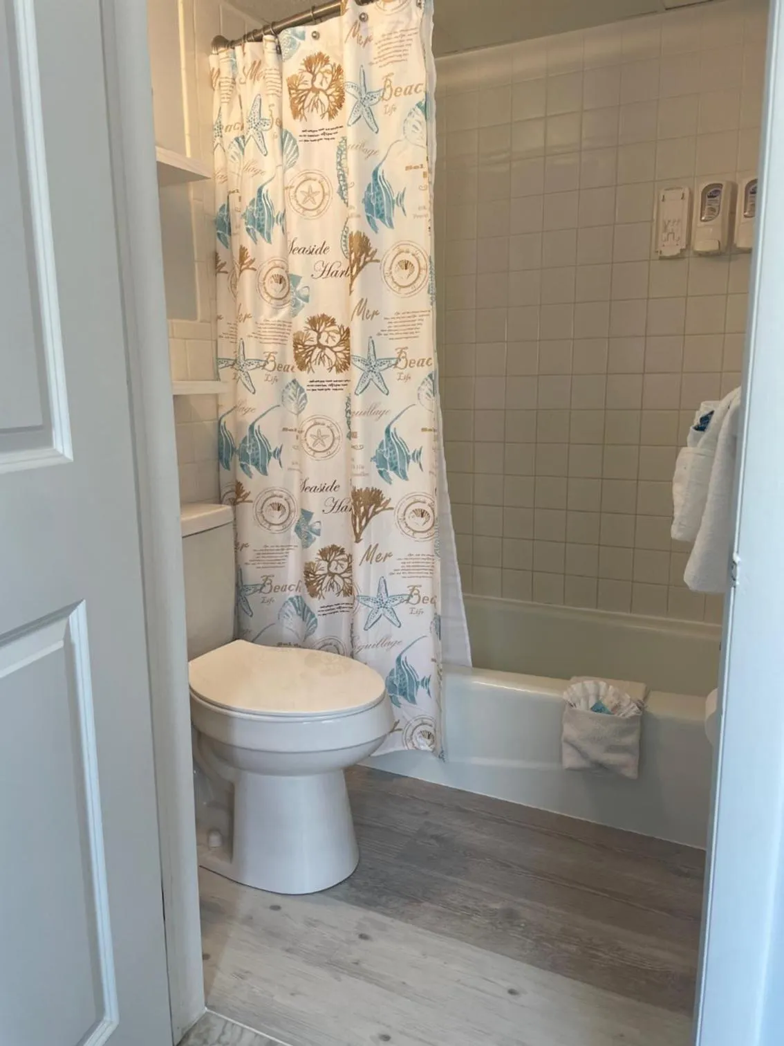 Toilet in Acacia Beachfront Resort