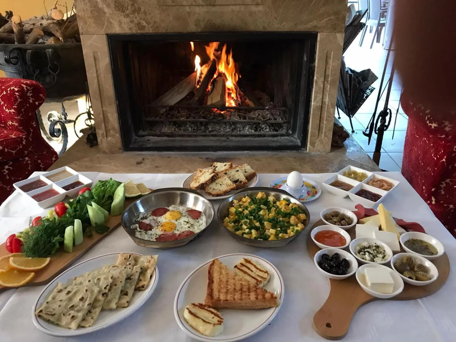 Food and drinks in Lapida Garden