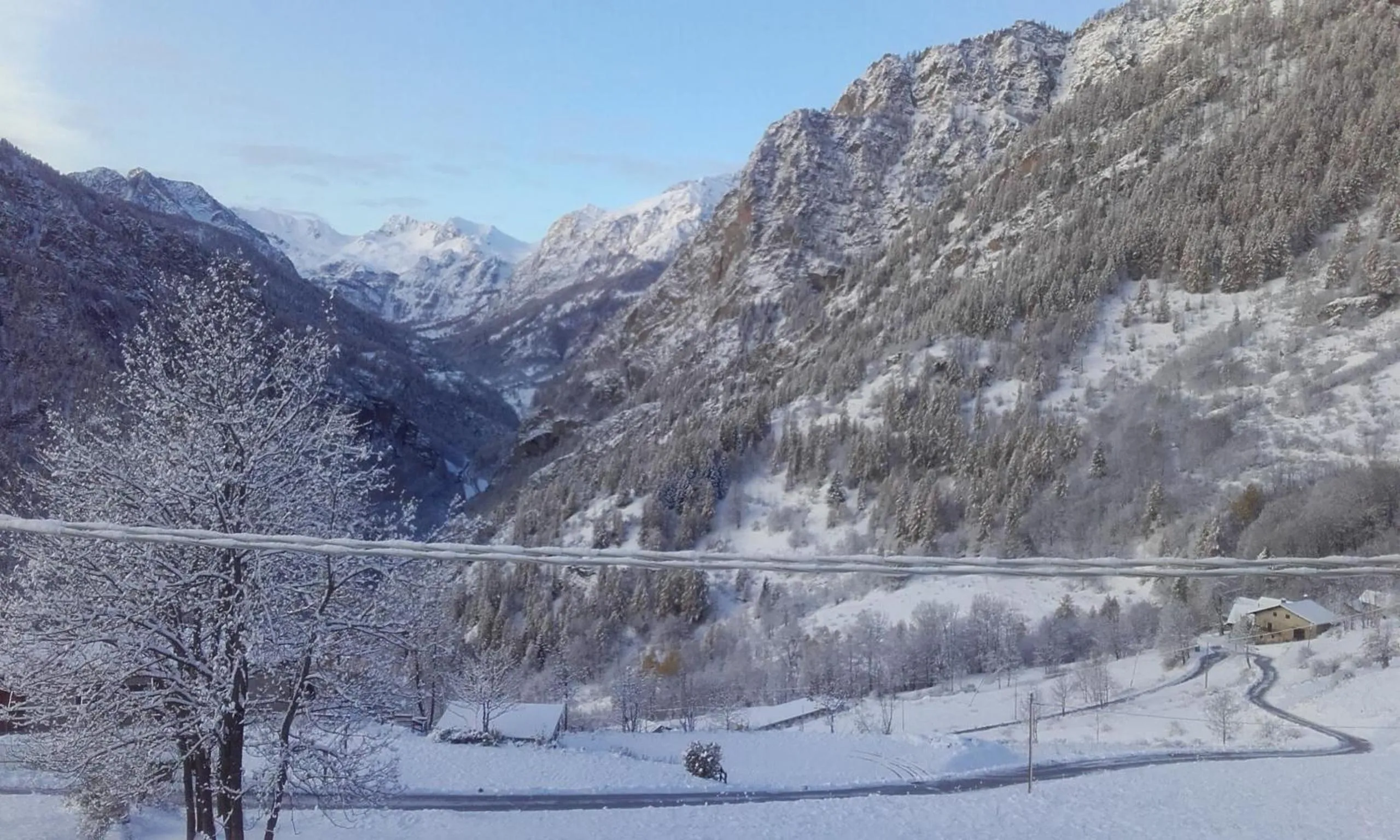 Winter in Agri-b&b Lou Col