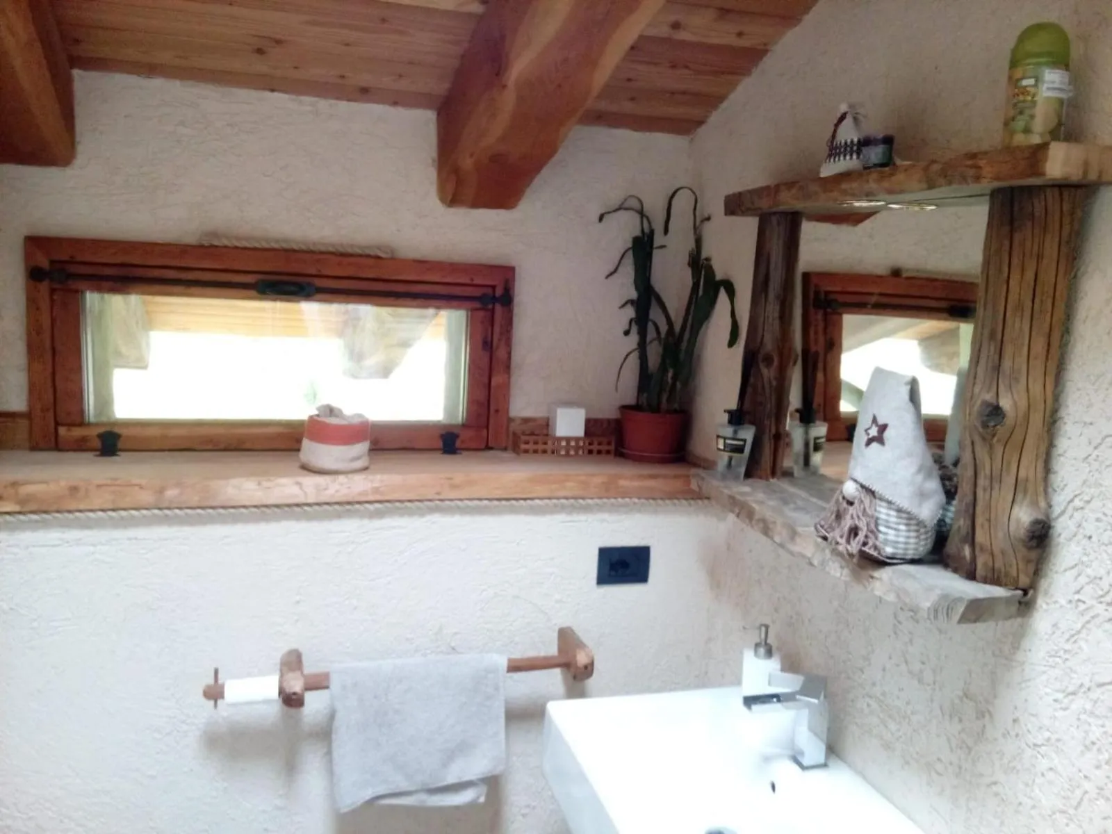 Bathroom in Agri-b&b Lou Col