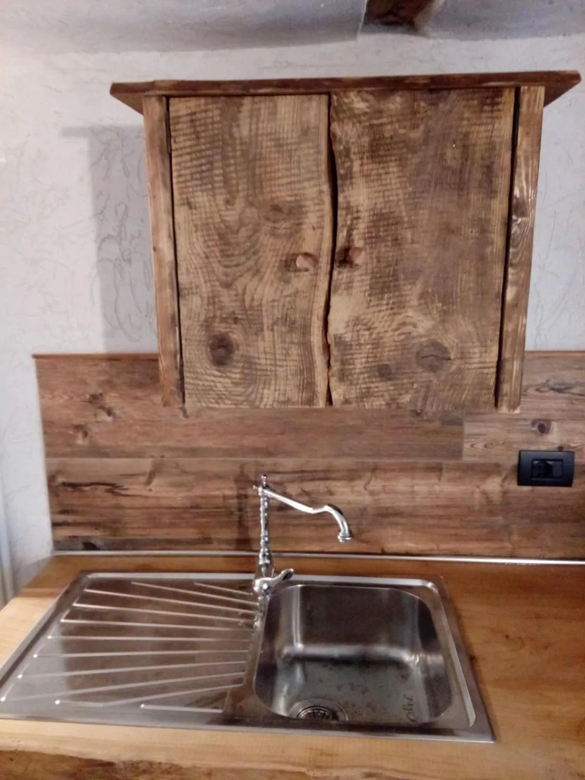 Kitchen or kitchenette in Agri-b&b Lou Col