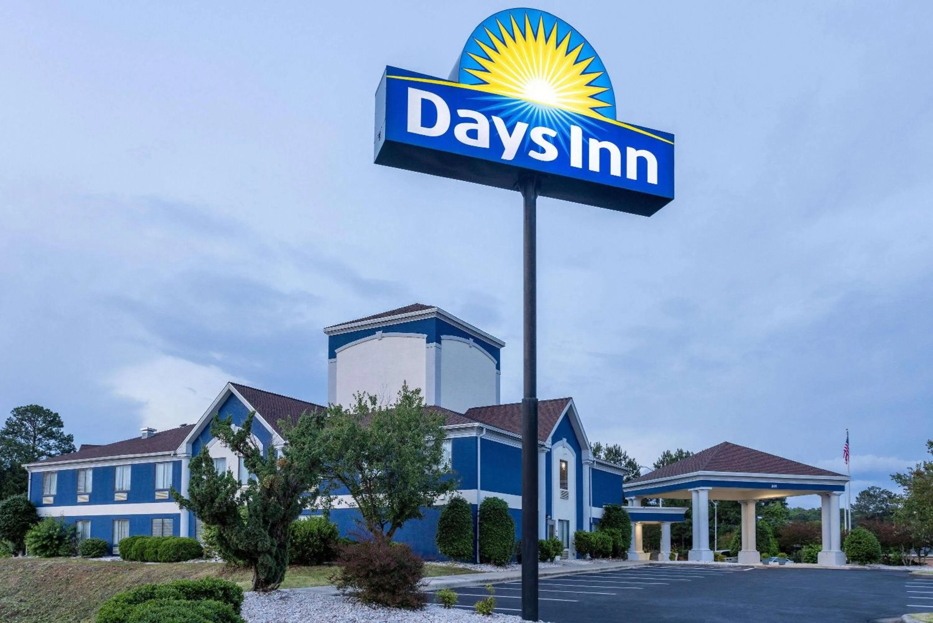 Property building in Days Inn by Wyndham Louisburg