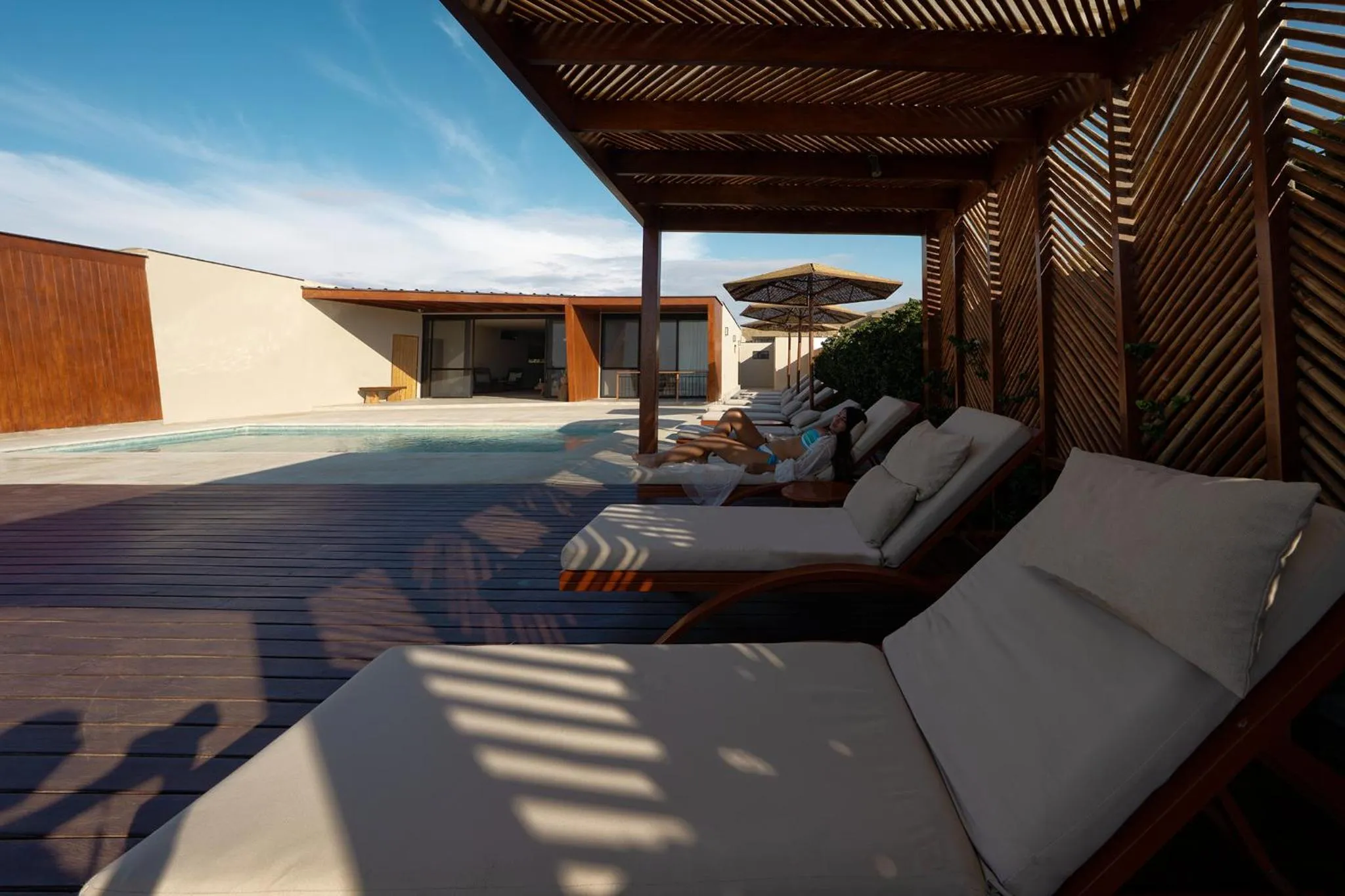 Swimming pool in Norte Suites Boutique