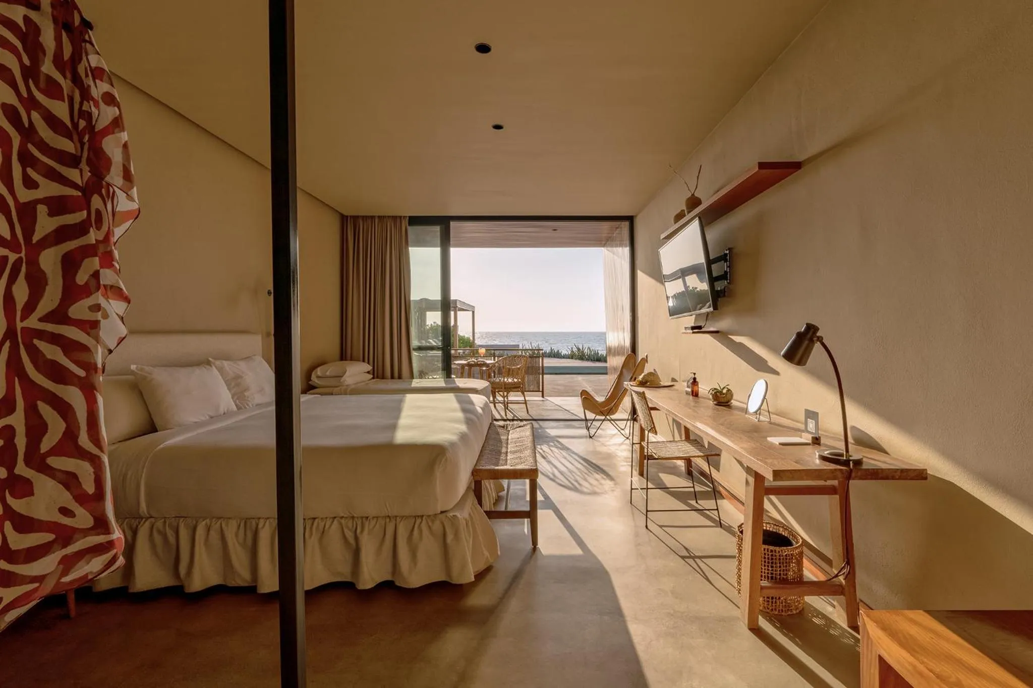 Bed in Norte Suites Boutique