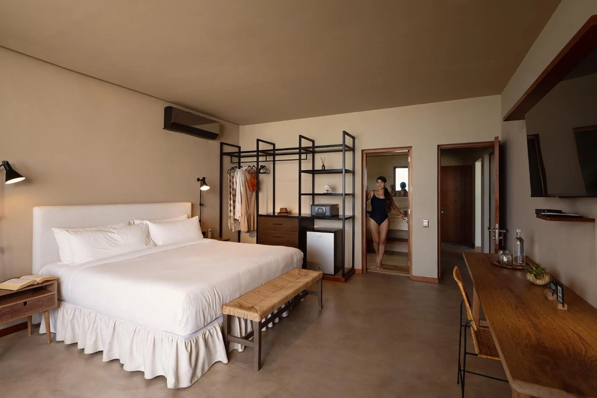 Bed in Norte Suites Boutique