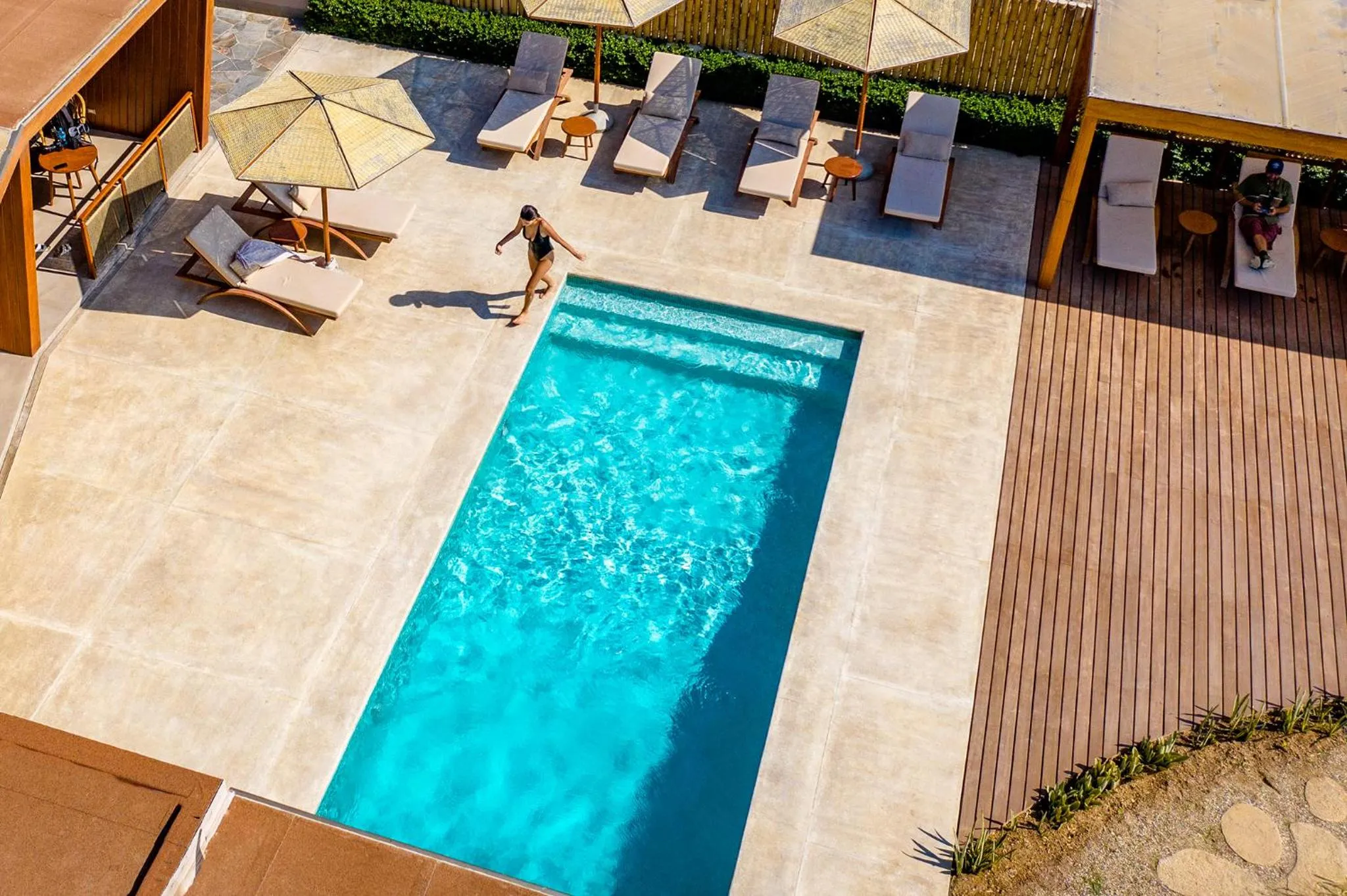 Pool view in Norte Suites Boutique