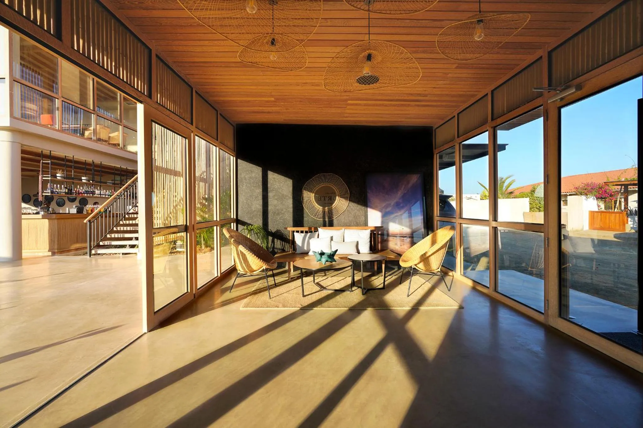 Seating area in Norte Suites Boutique