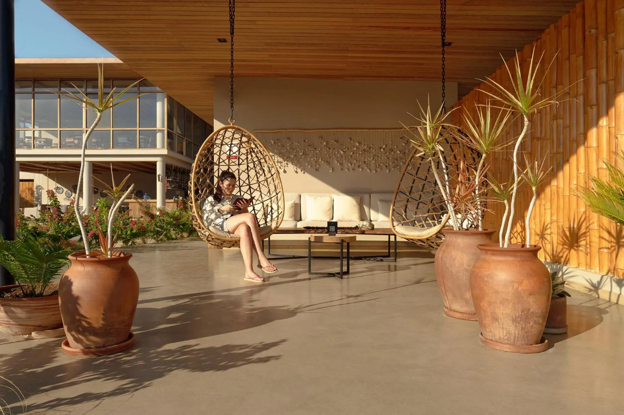 Seating area in Norte Suites Boutique