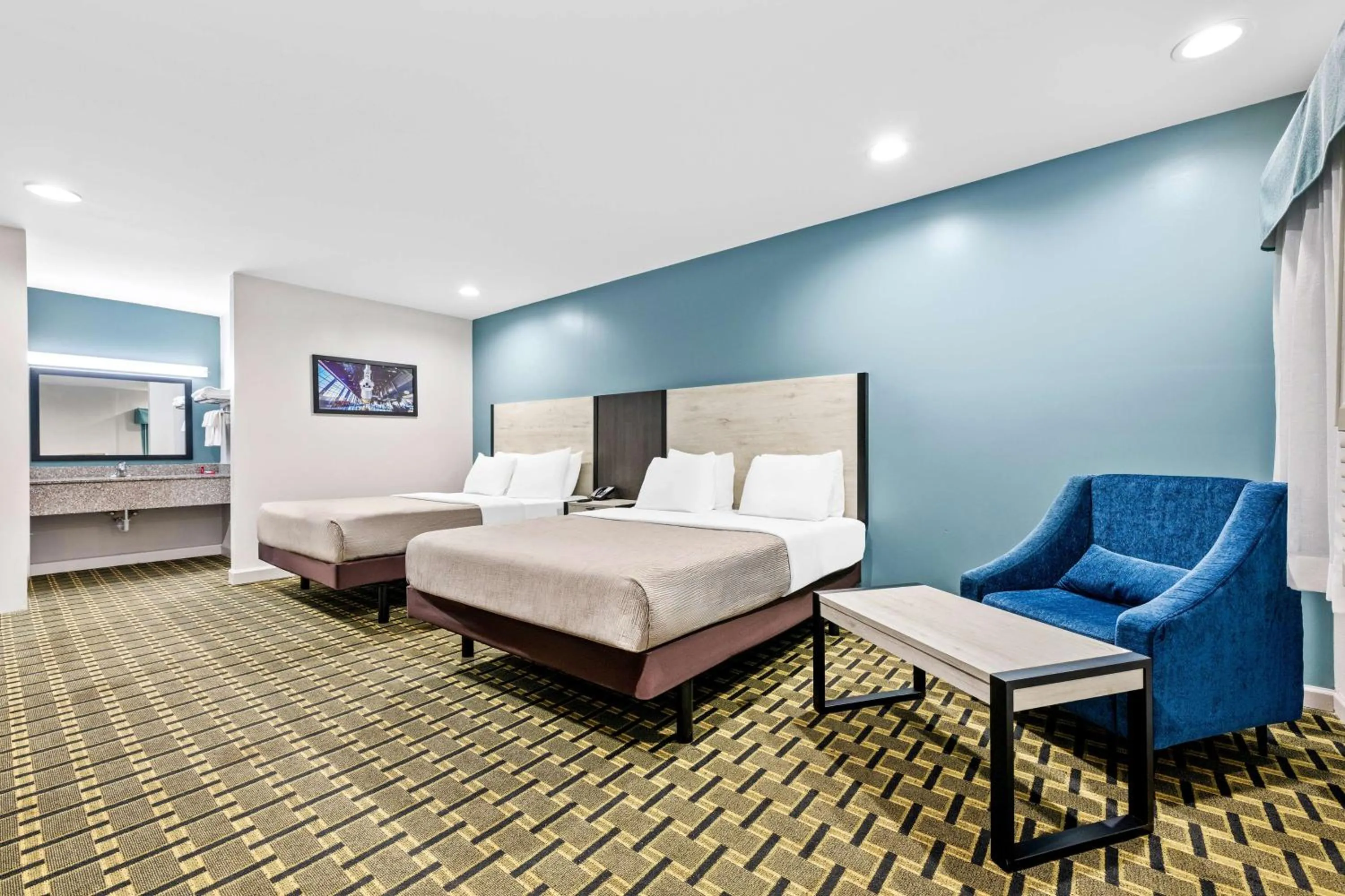 Bedroom, Bed in SureStay by Best Western Huntsville University Area