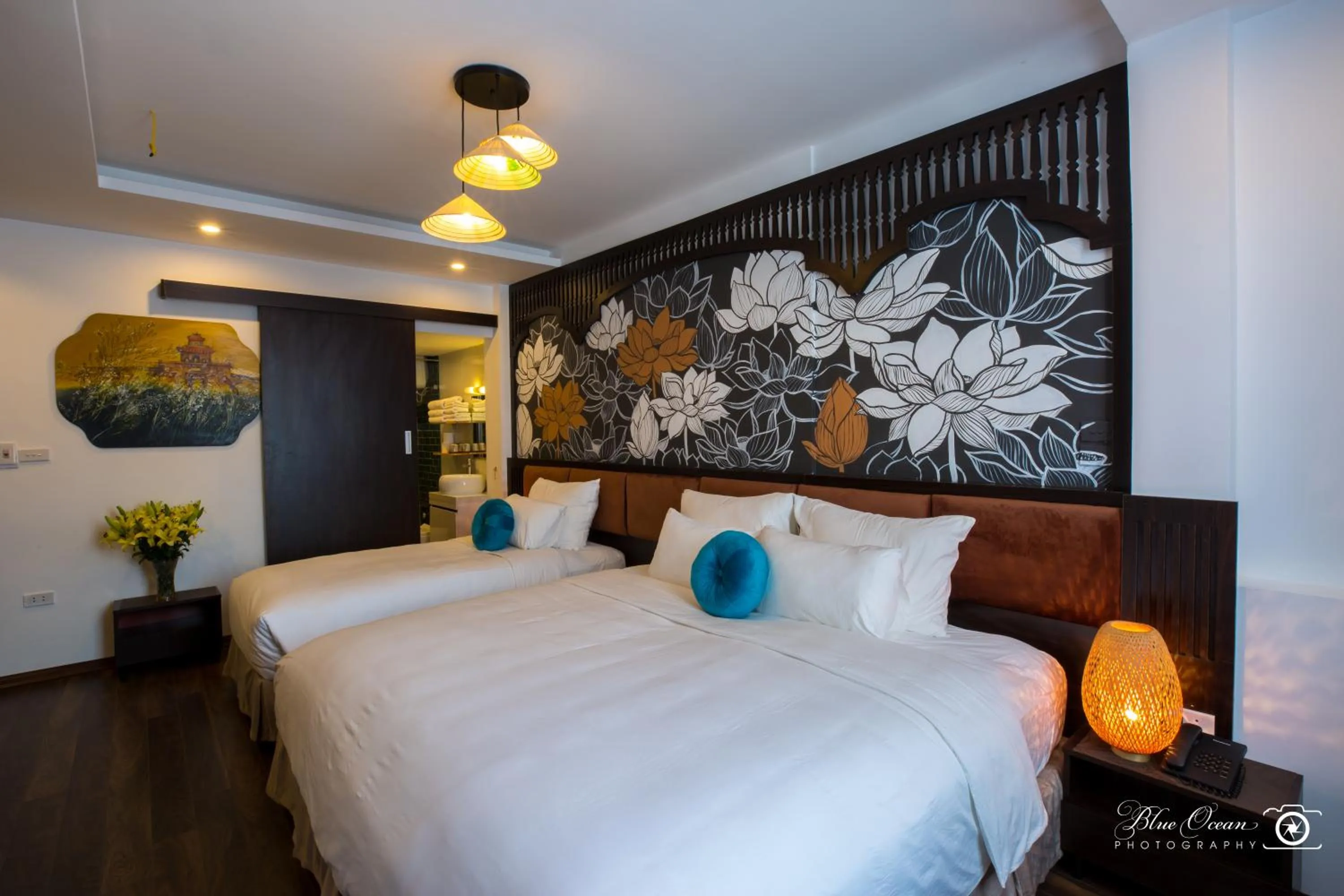 Bed in Hanoi Center Silk Lullaby Hotel and Travel