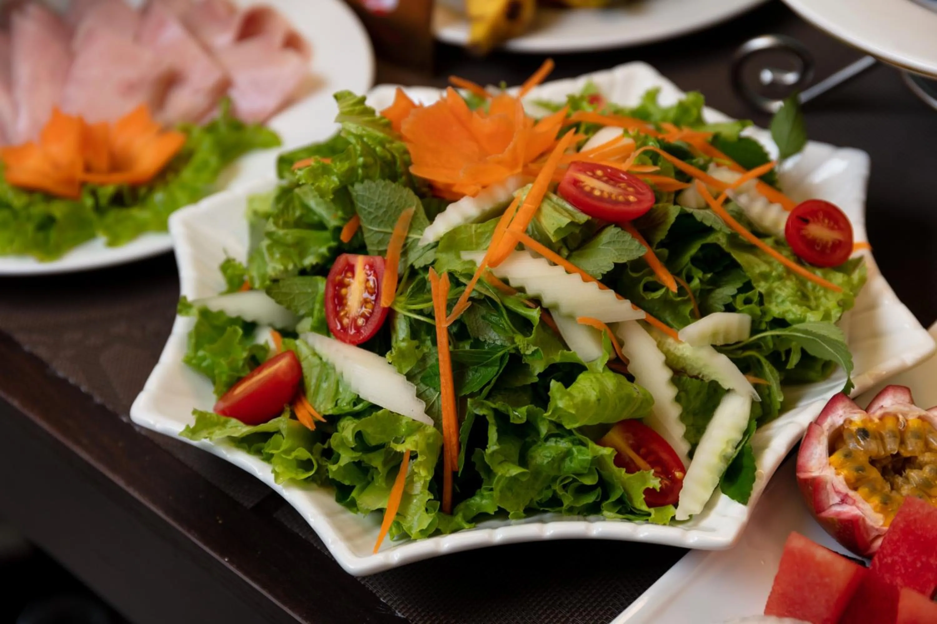 Continental breakfast in Hanoi Center Silk Lullaby Hotel and Travel