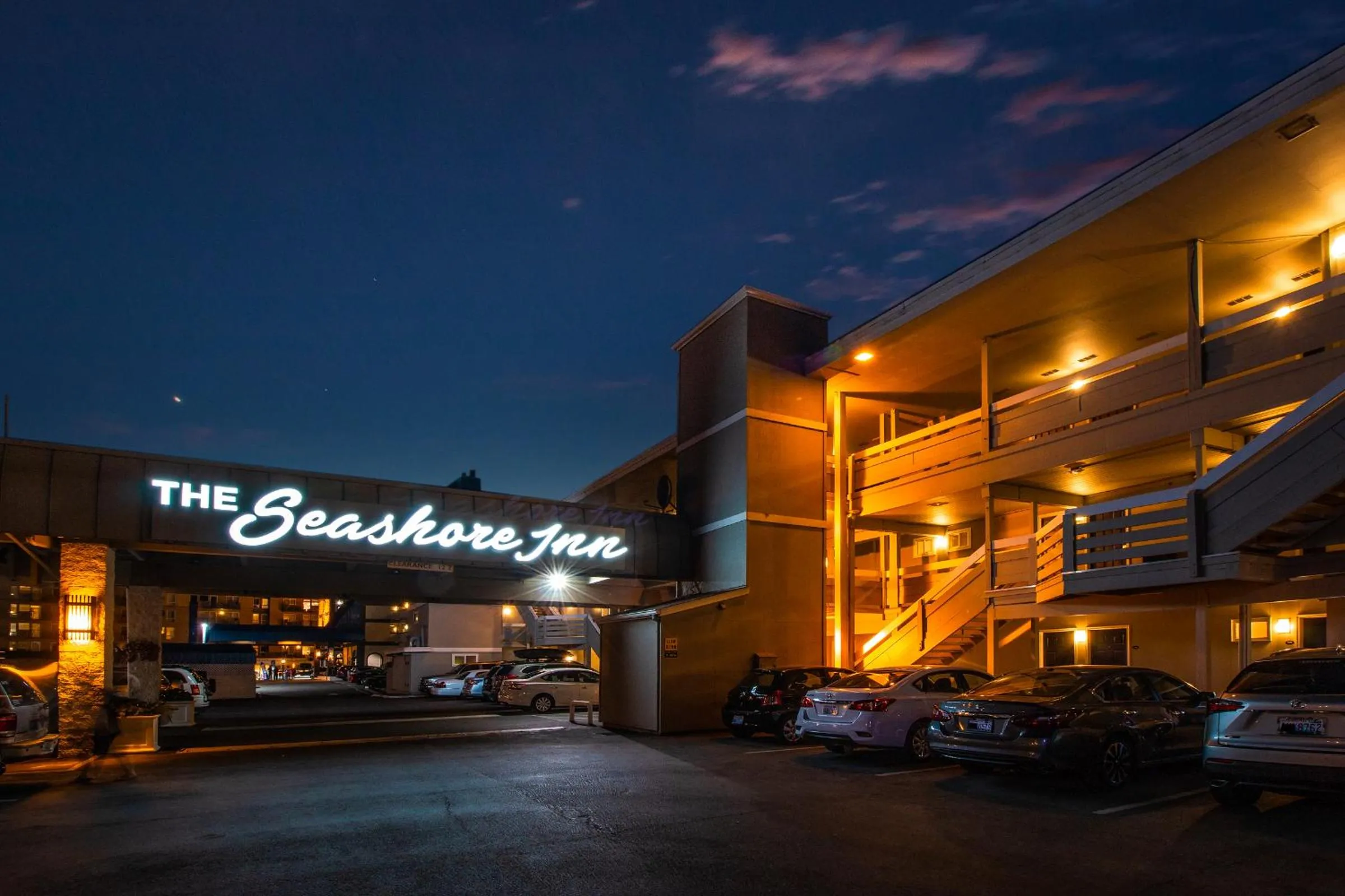 Property building in Seashore Inn on the Beach Seaside