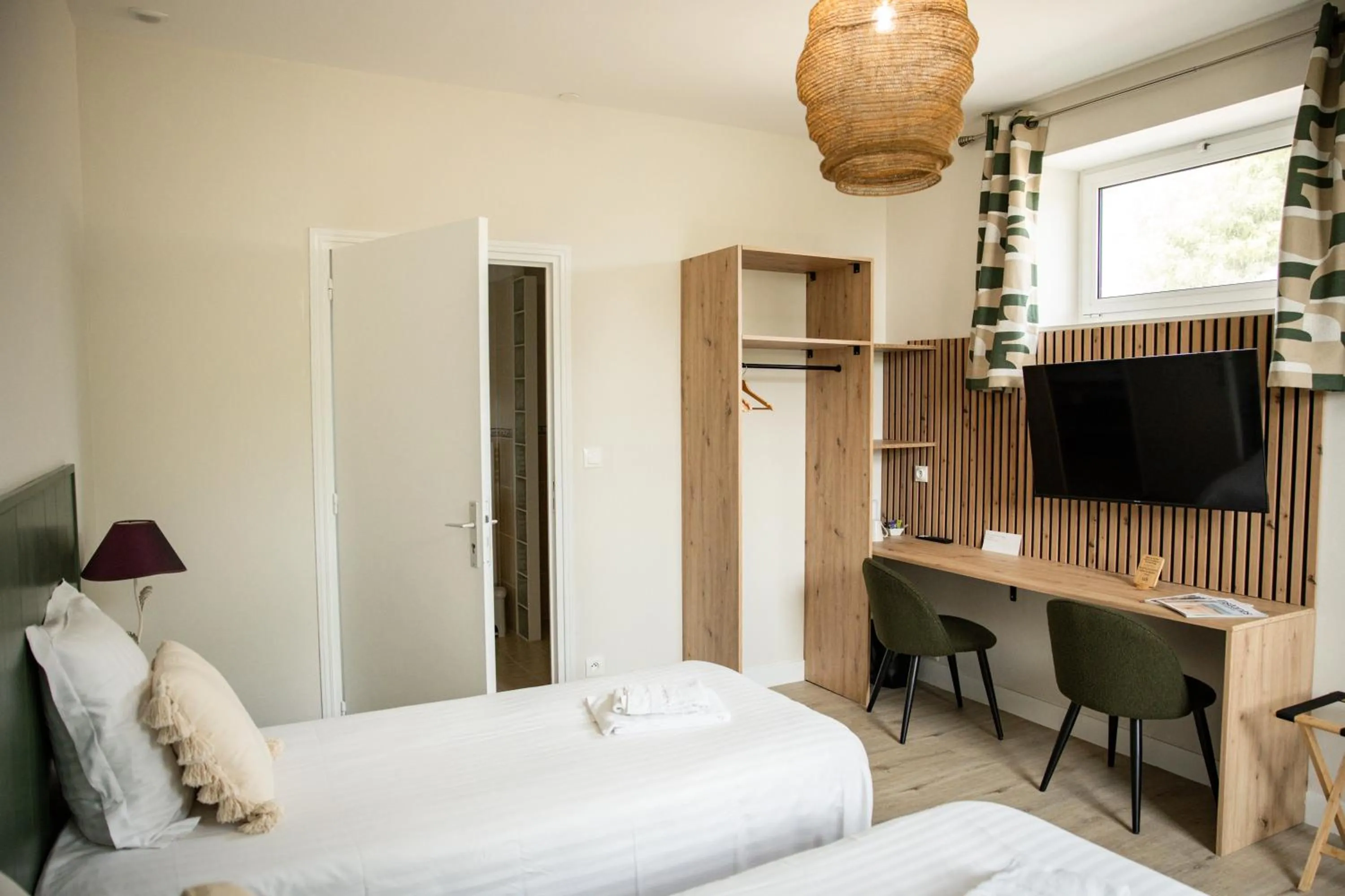 Bed in Domaine du Grand Caugy