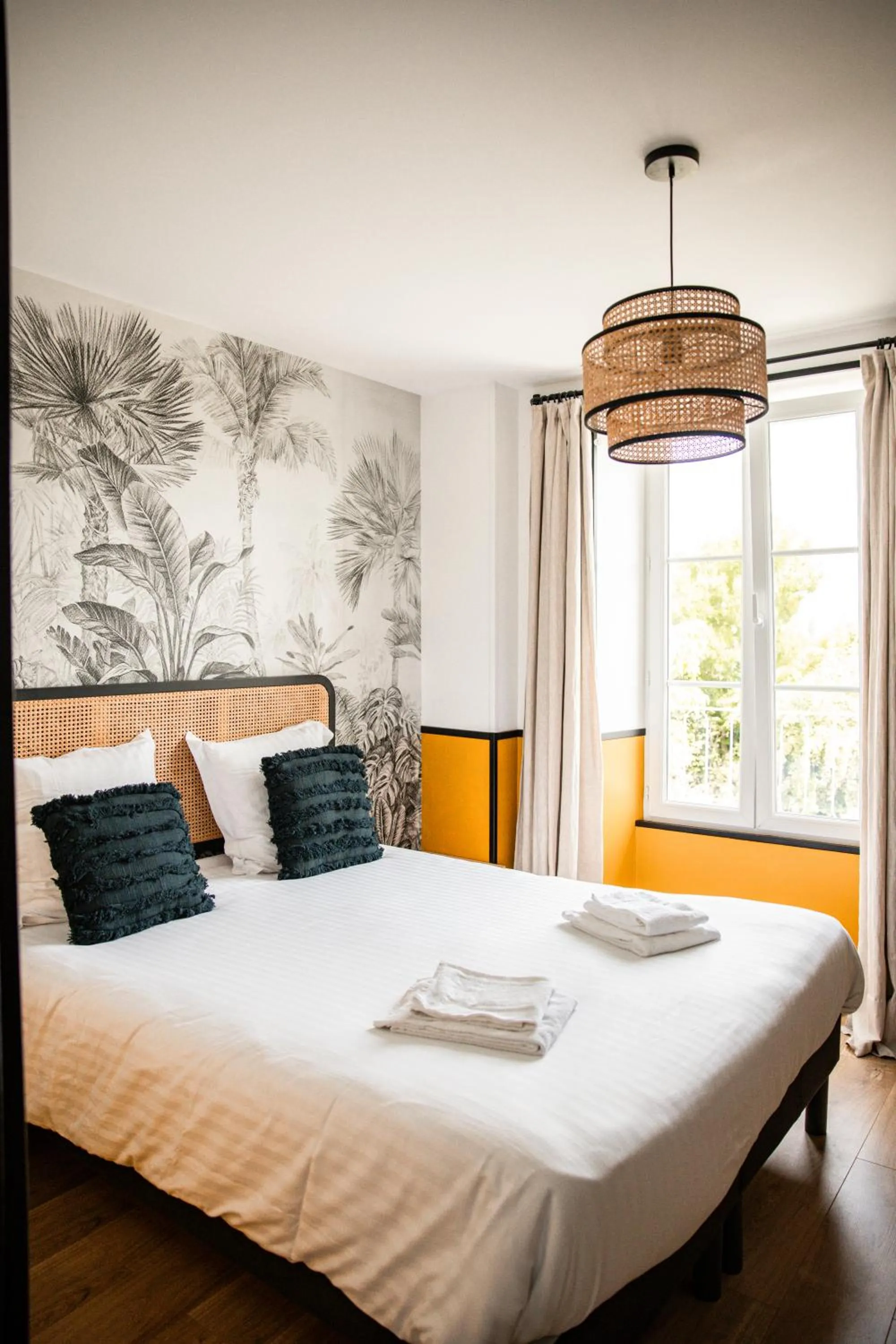 Bed in Domaine du Grand Caugy