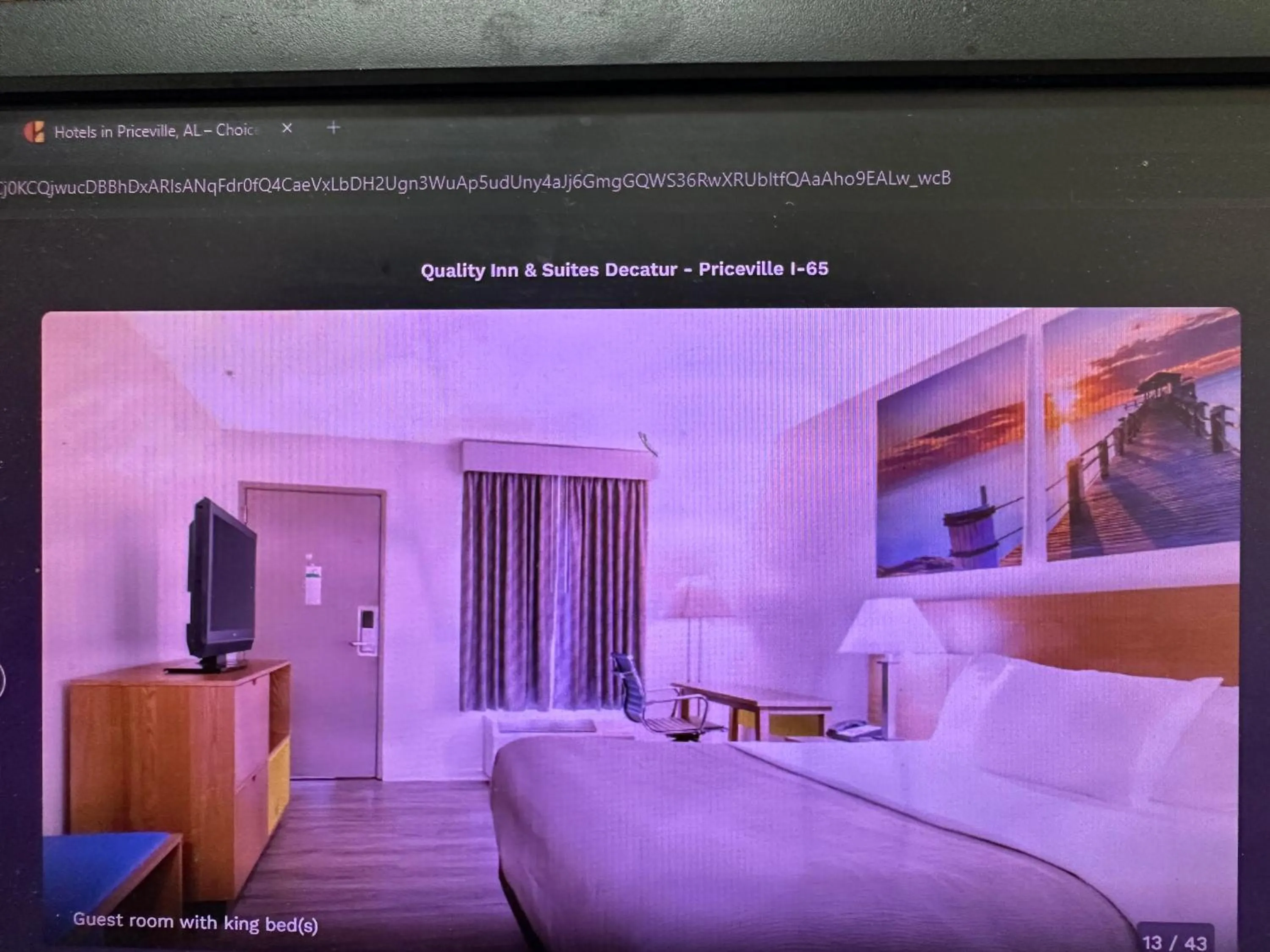 Bed in Quality Inn & Suites Decatur Priceville I-65